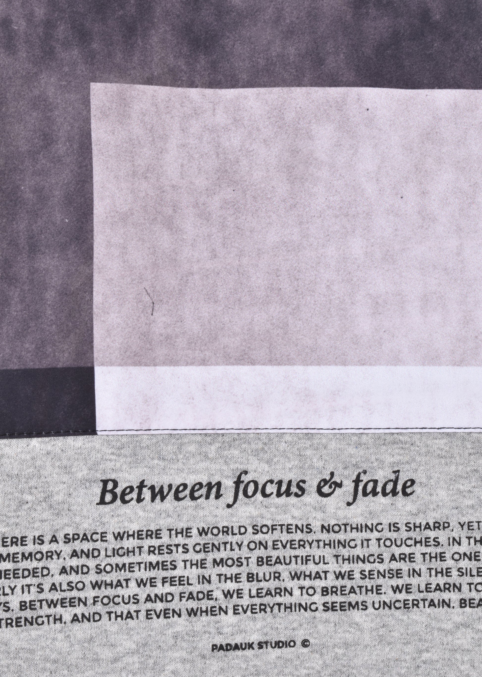 PRINTED PATCH OVERSIZE HOODIE