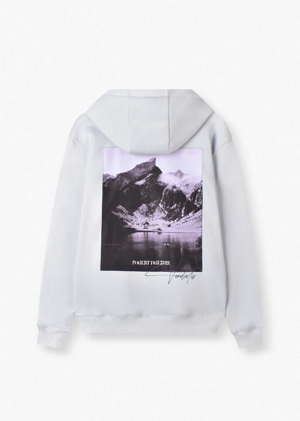 PRINTED PATCH HOODIE