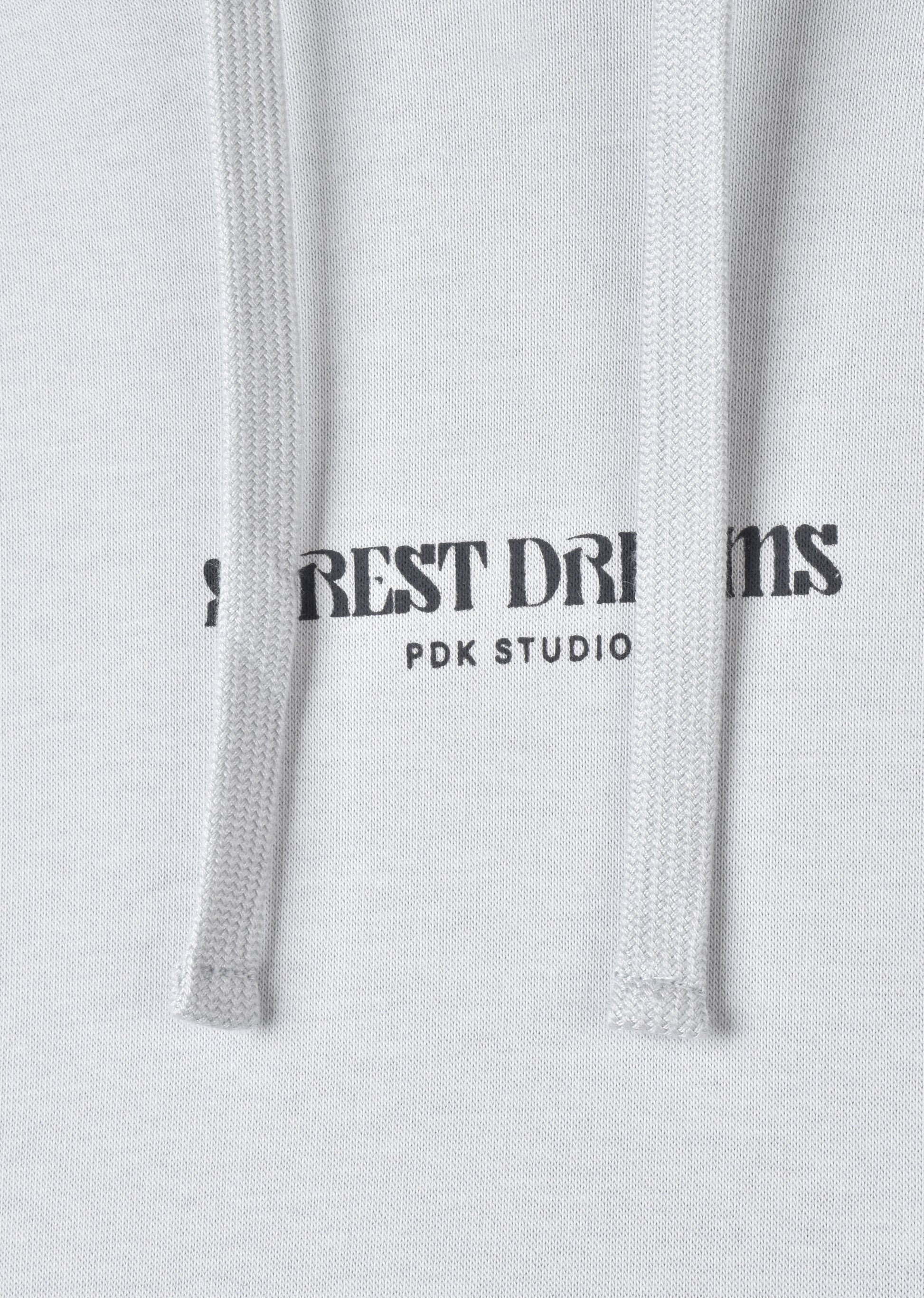 PRINTED PATCH HOODIE