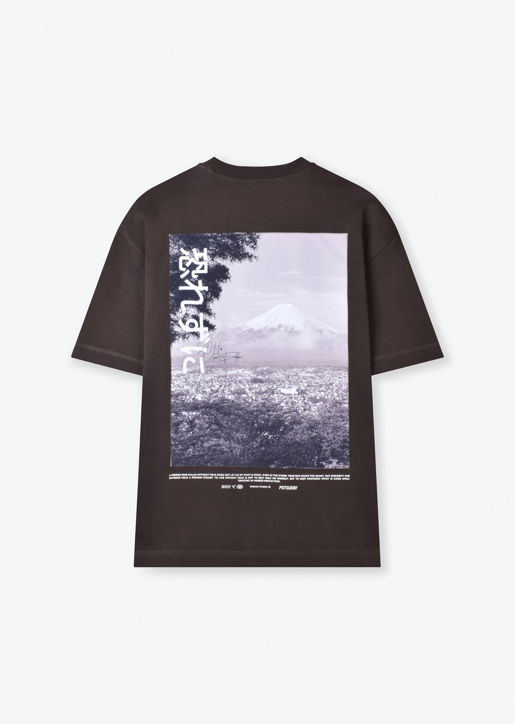 PRINTED PATCH HEAVYWEIGHT T-SHIRT