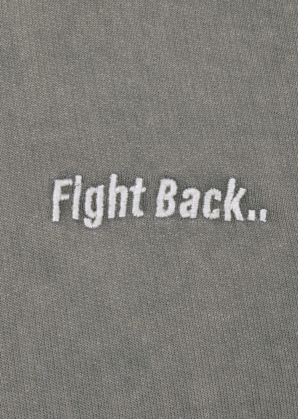 WASHED EMBROIDERED HOODIE