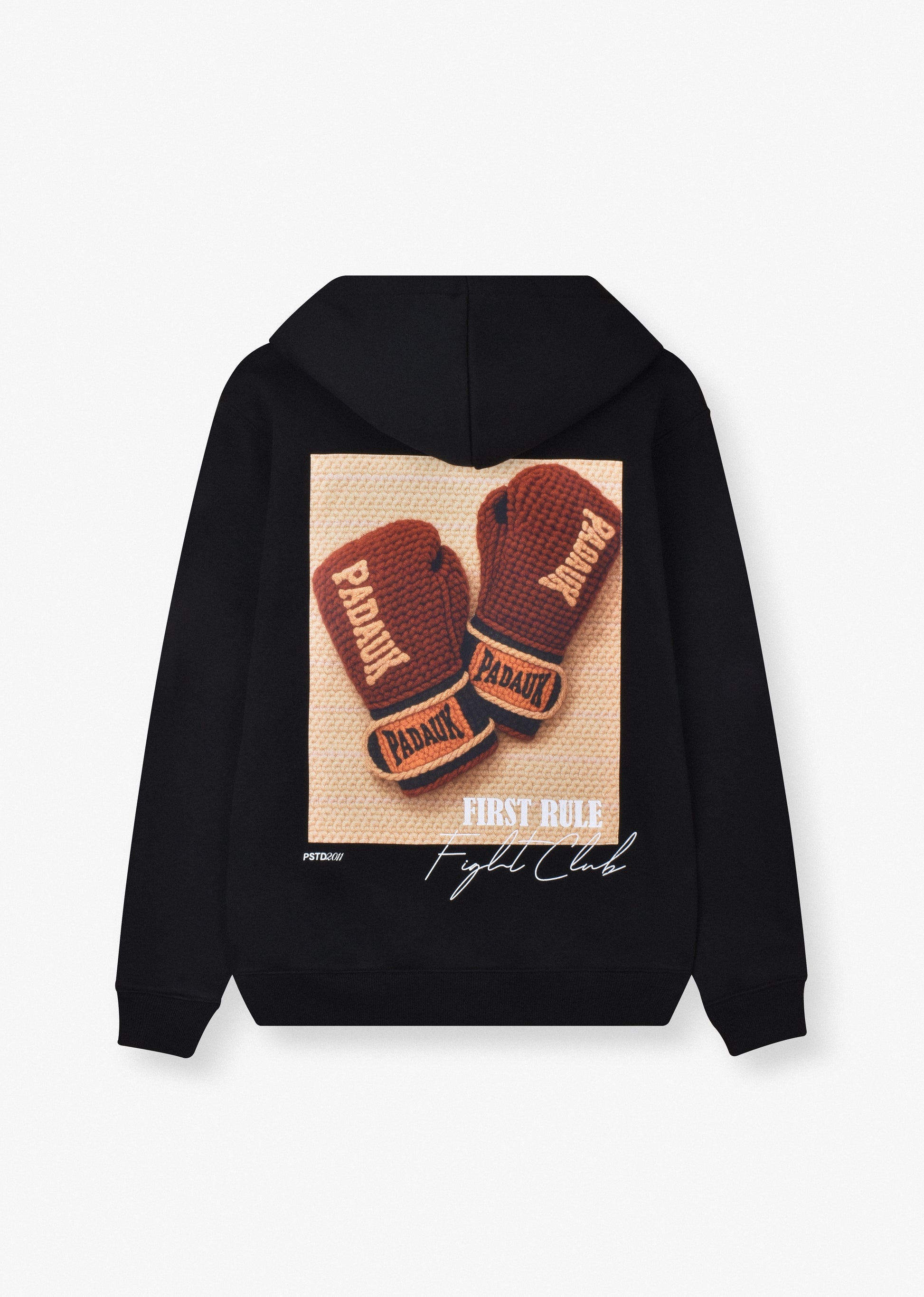 PRINTED PATCH HOODIE
