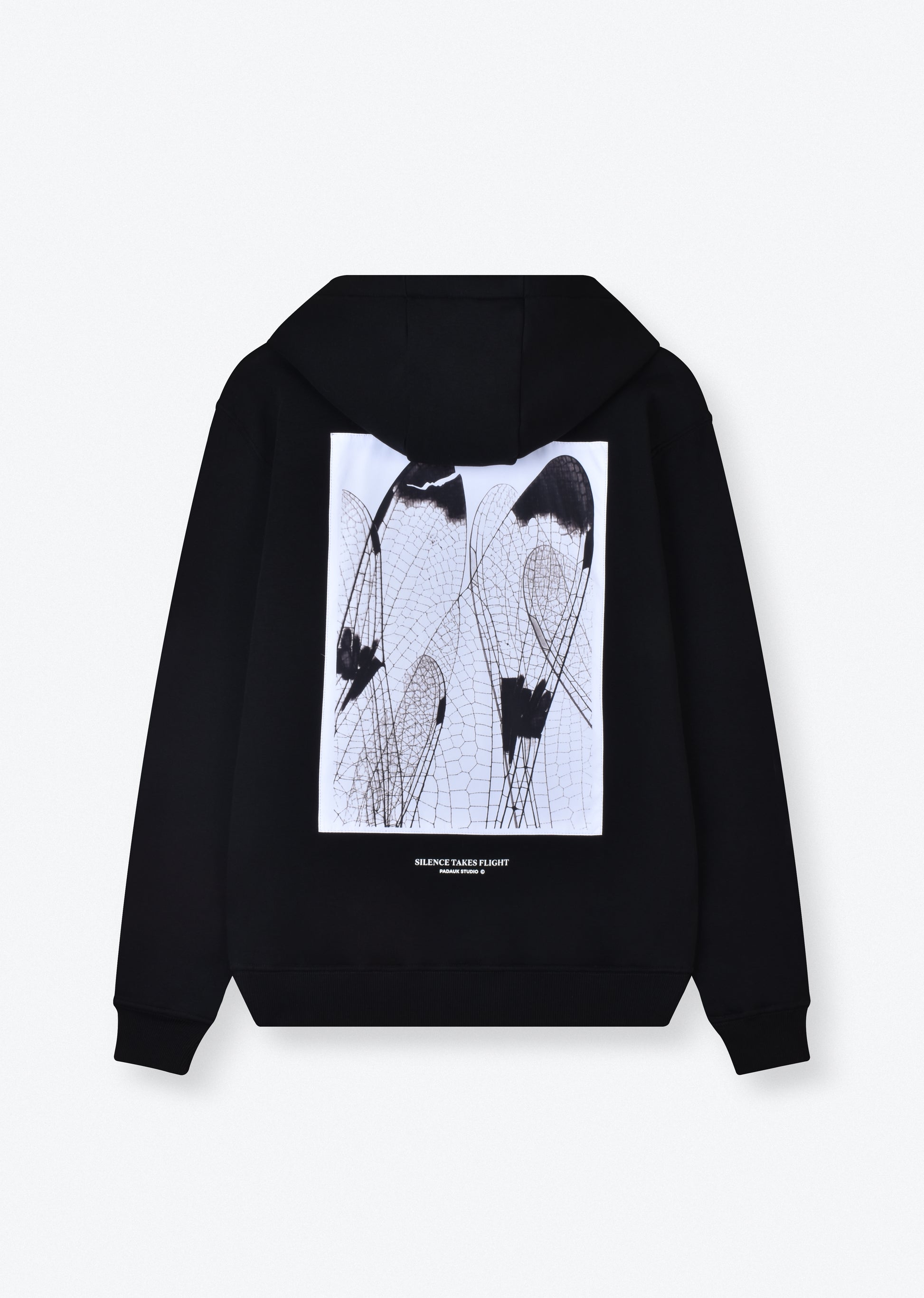 PRINTED PATCH HOODIE