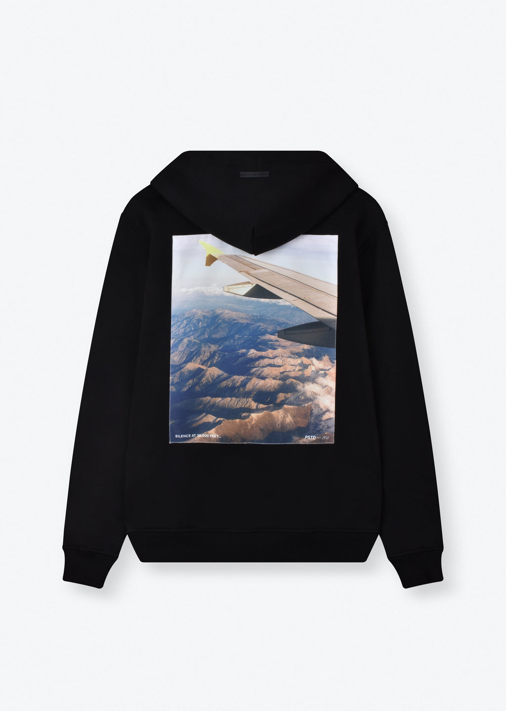PRINTED PATCH HOODIE
