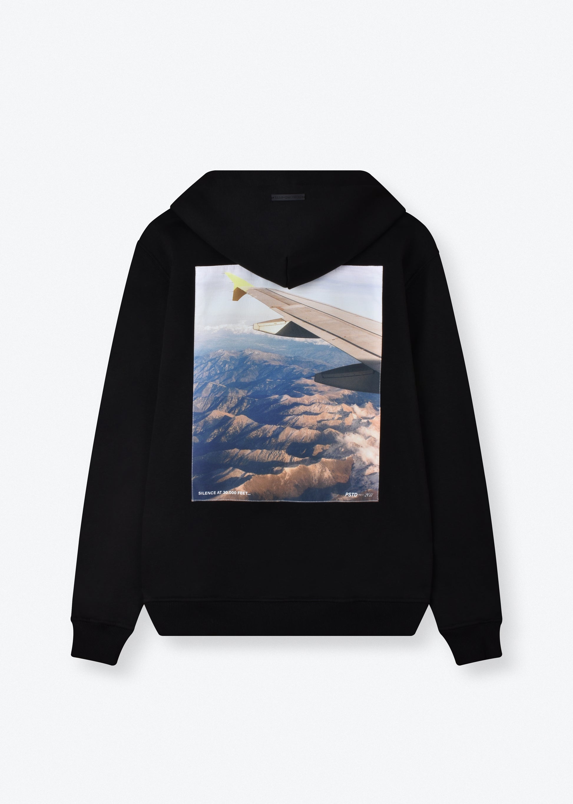 PRINTED PATCH HOODIE