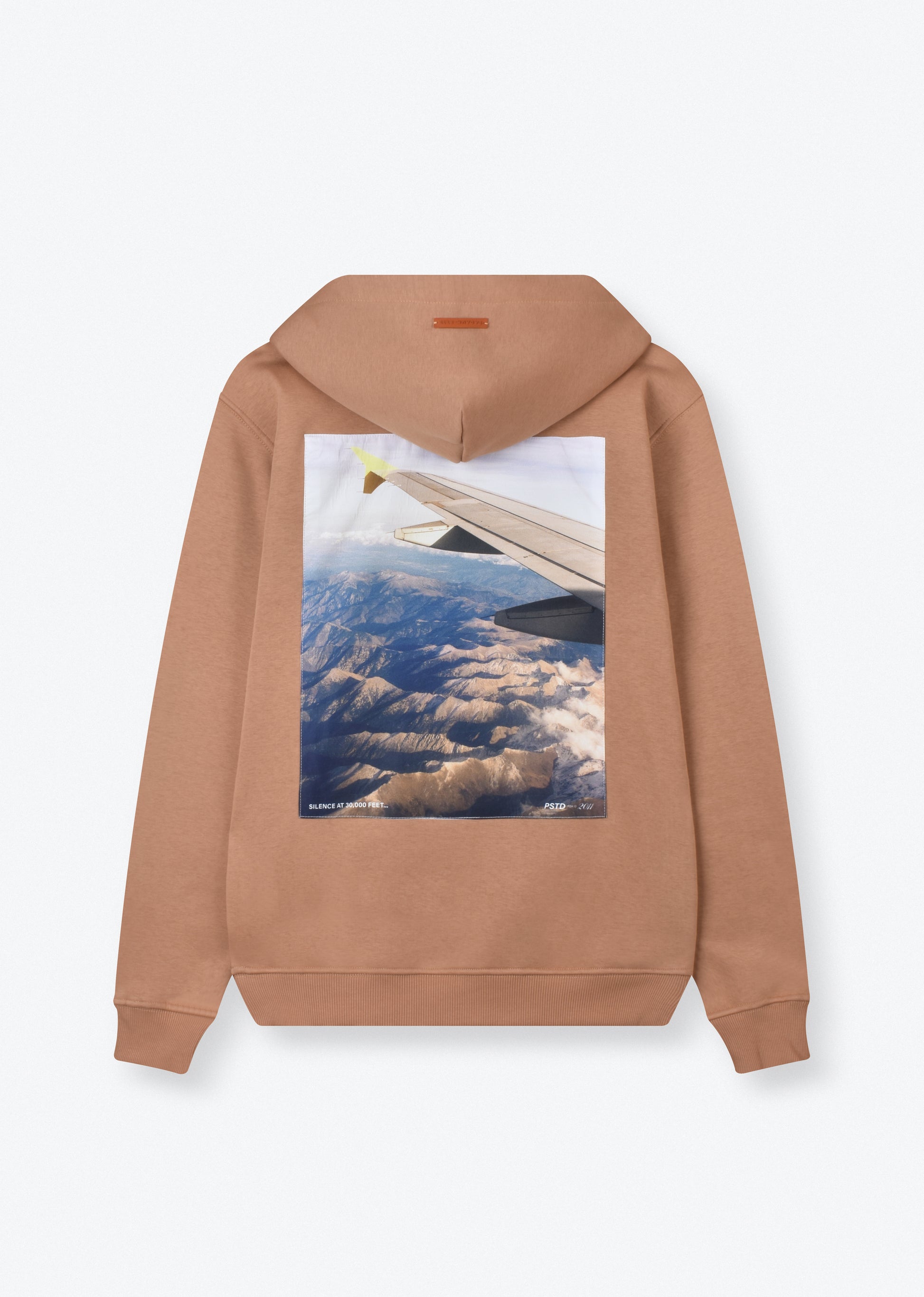 PRINTED PATCH HOODIE