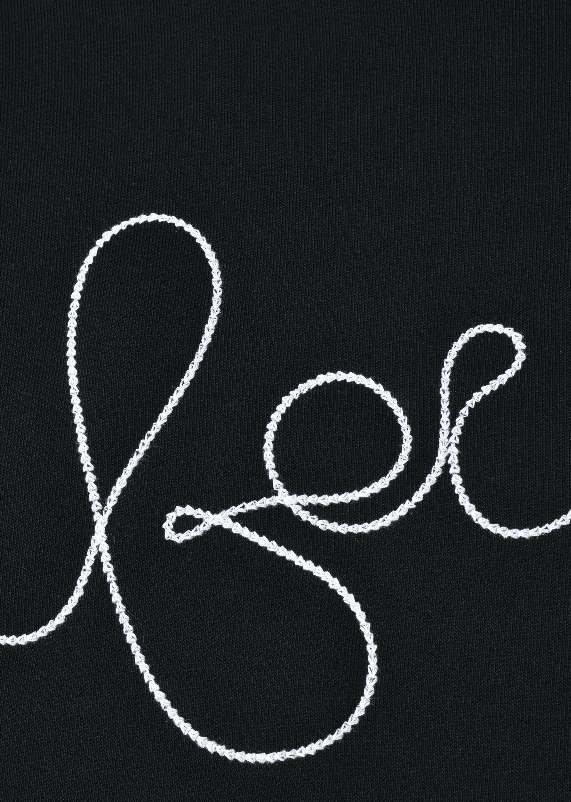 EMBROIDERED OVERSIZE SWEATSHIRT