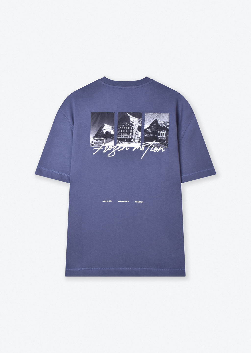 PRINTED PATCH BOXY-FIT T-SHIRT