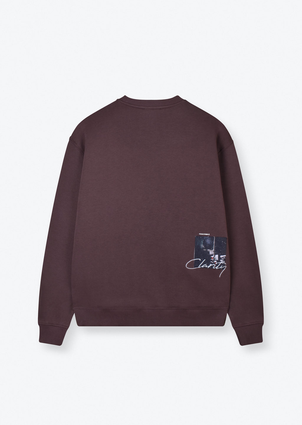 PRINTED PATCH SWEATSHIRT