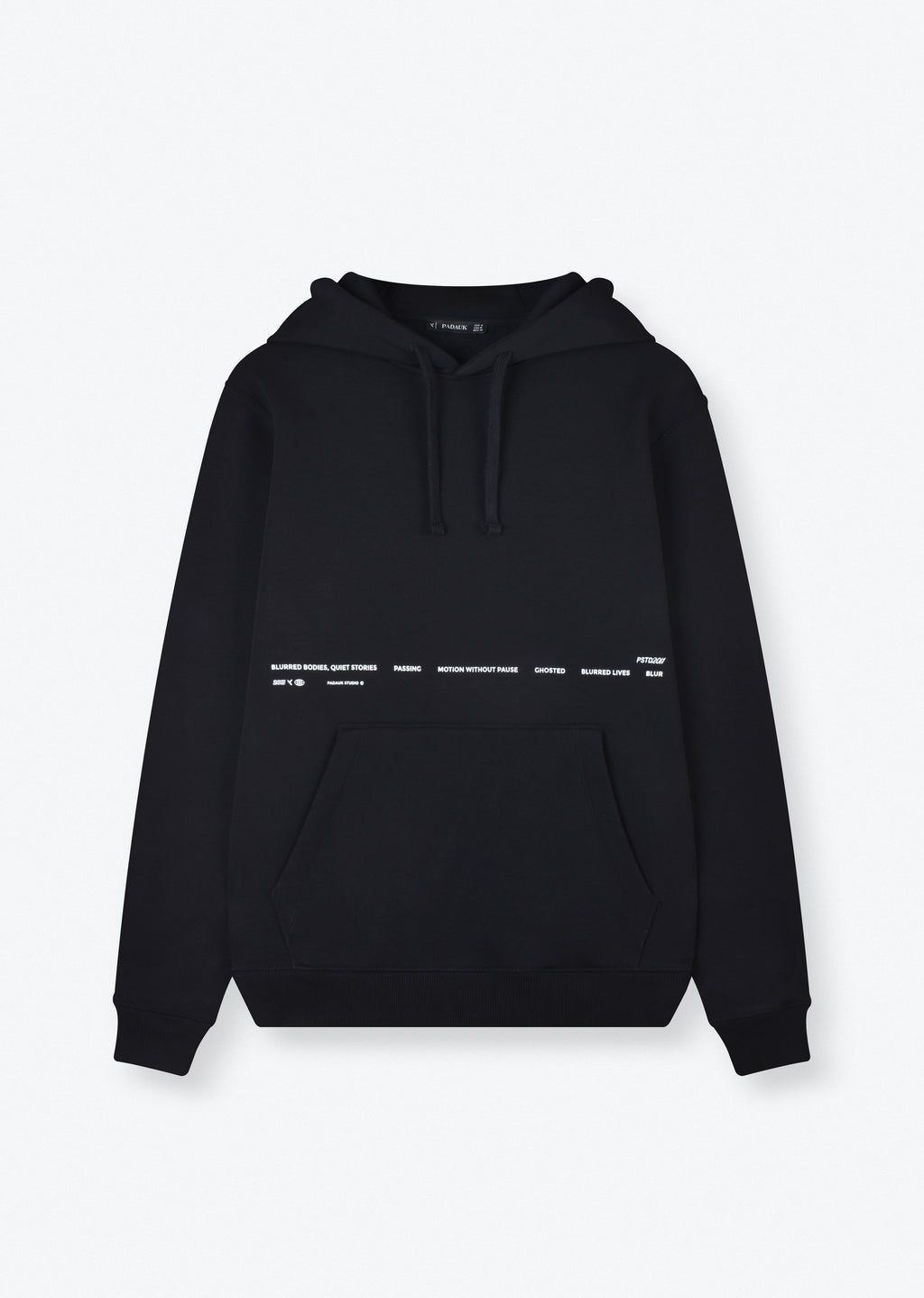 PRINTED PATCH OVERSIZE HOODIE
