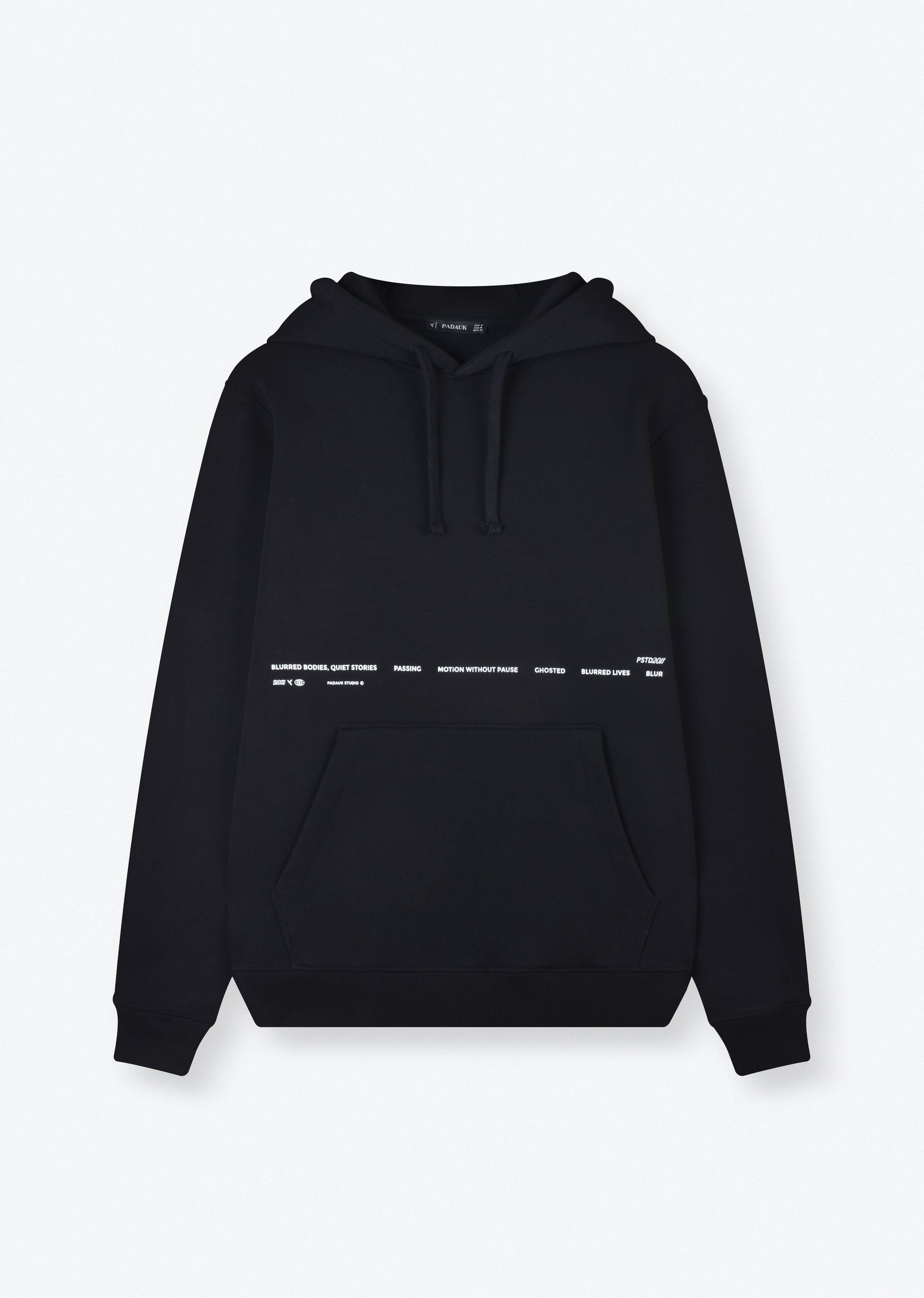 PRINTED PATCH OVERSIZE HOODIE