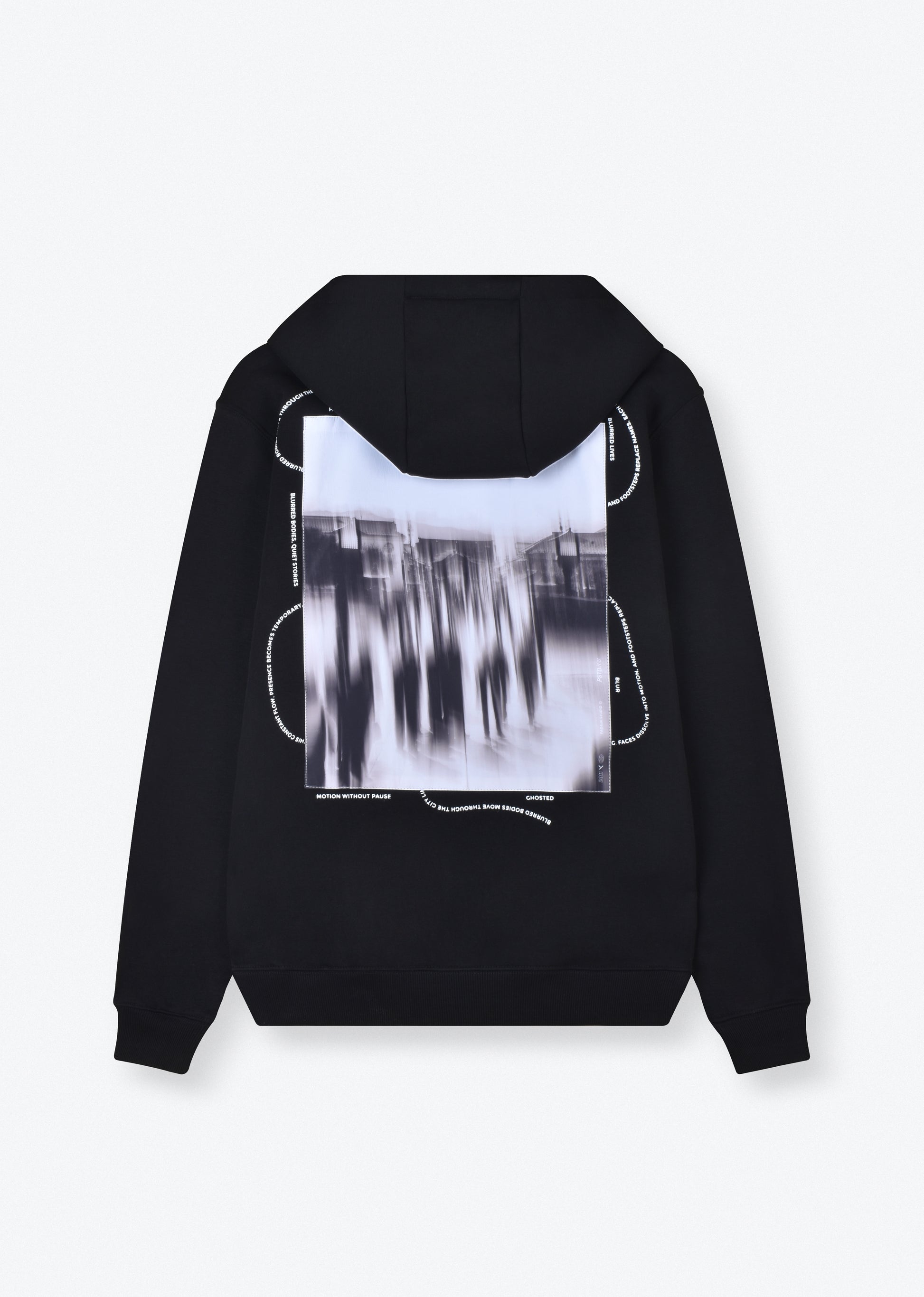 PRINTED PATCH OVERSIZE HOODIE