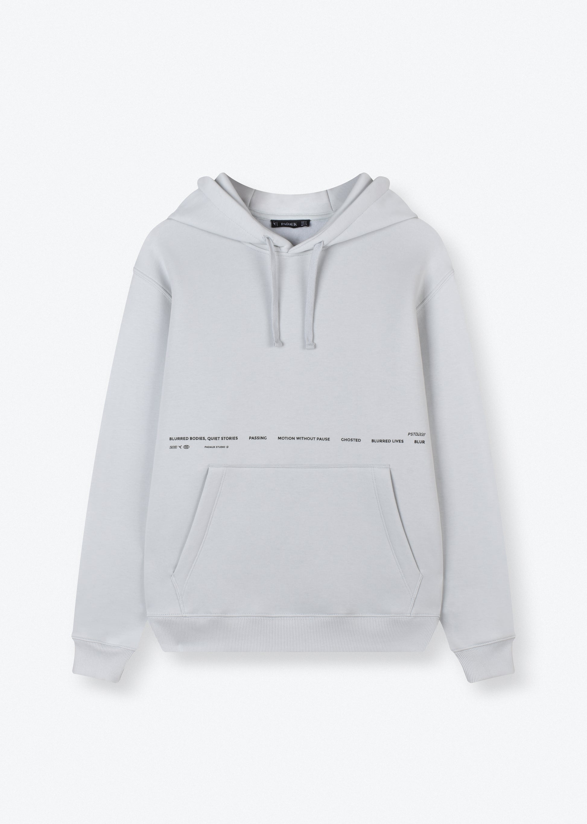 PRINTED PATCH OVERSIZE HOODIE