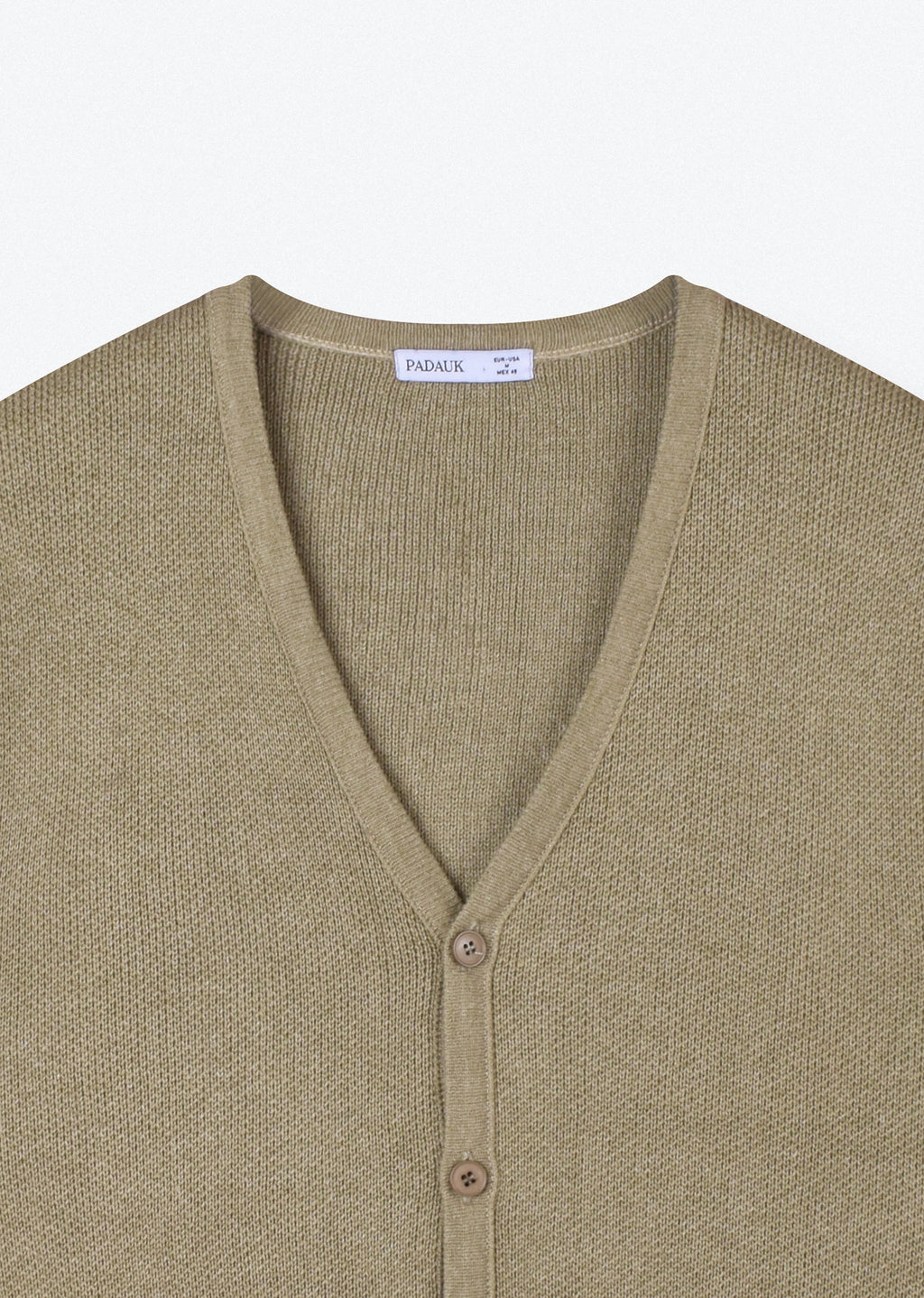 KNITTED BUTTON-UP VEST