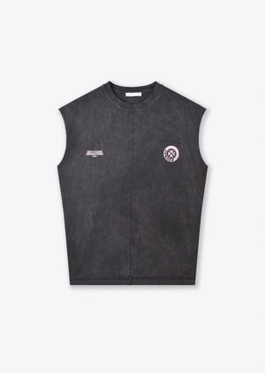 WASHED PRINT TANK TOP