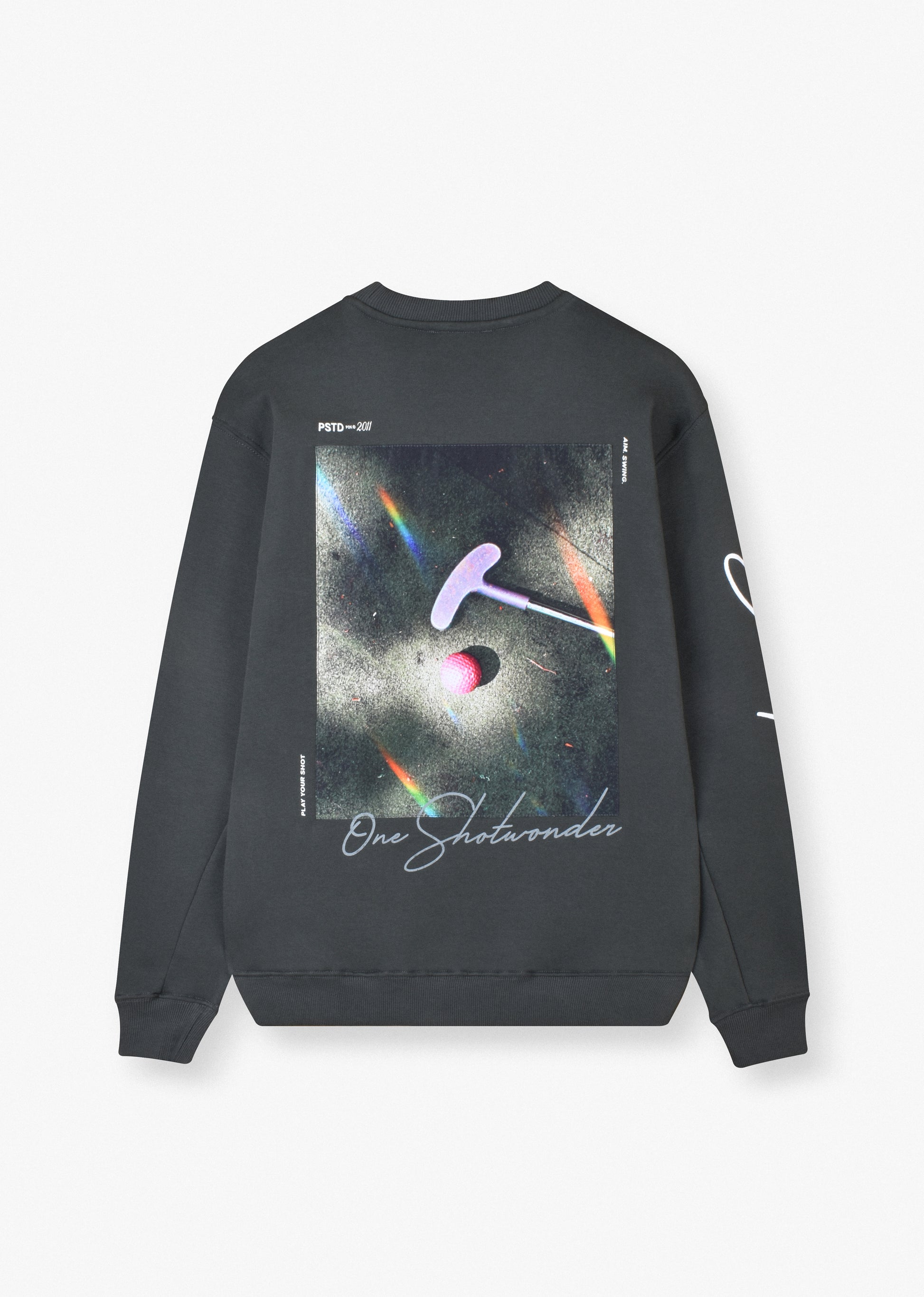 PRINTED PATCH SWEATSHIRT