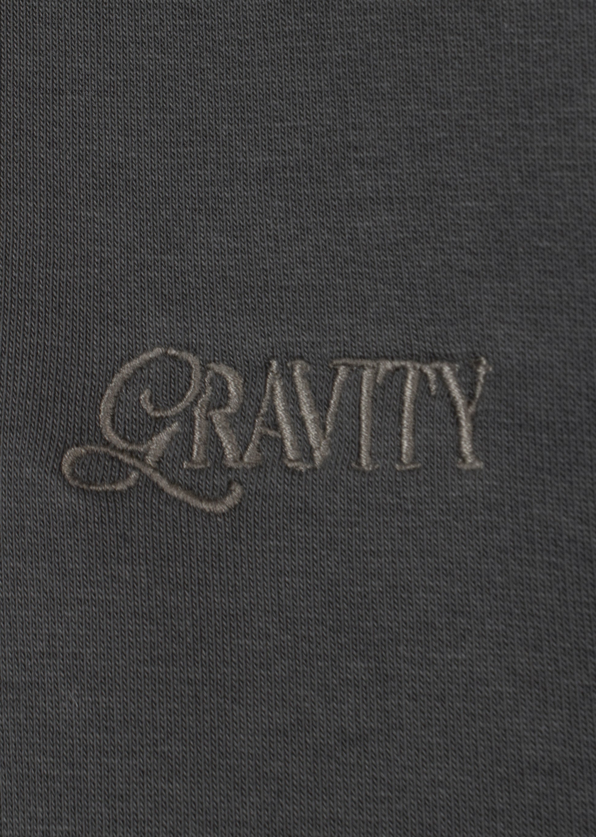 EMBROIDRED QUARTER-ZIP SWEATSHIRT