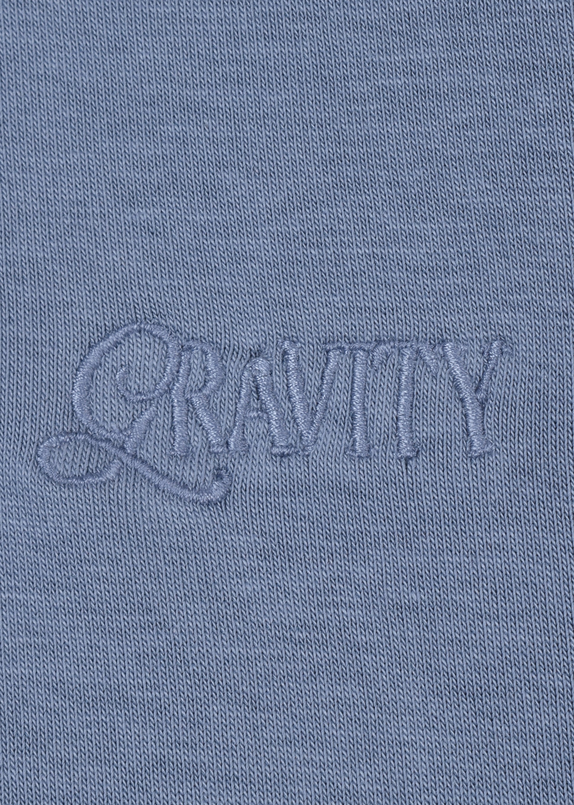 EMBROIDRED QUARTER-ZIP SWEATSHIRT