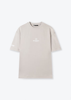PRINTED PATCH BOXY-FIT T-SHIRT