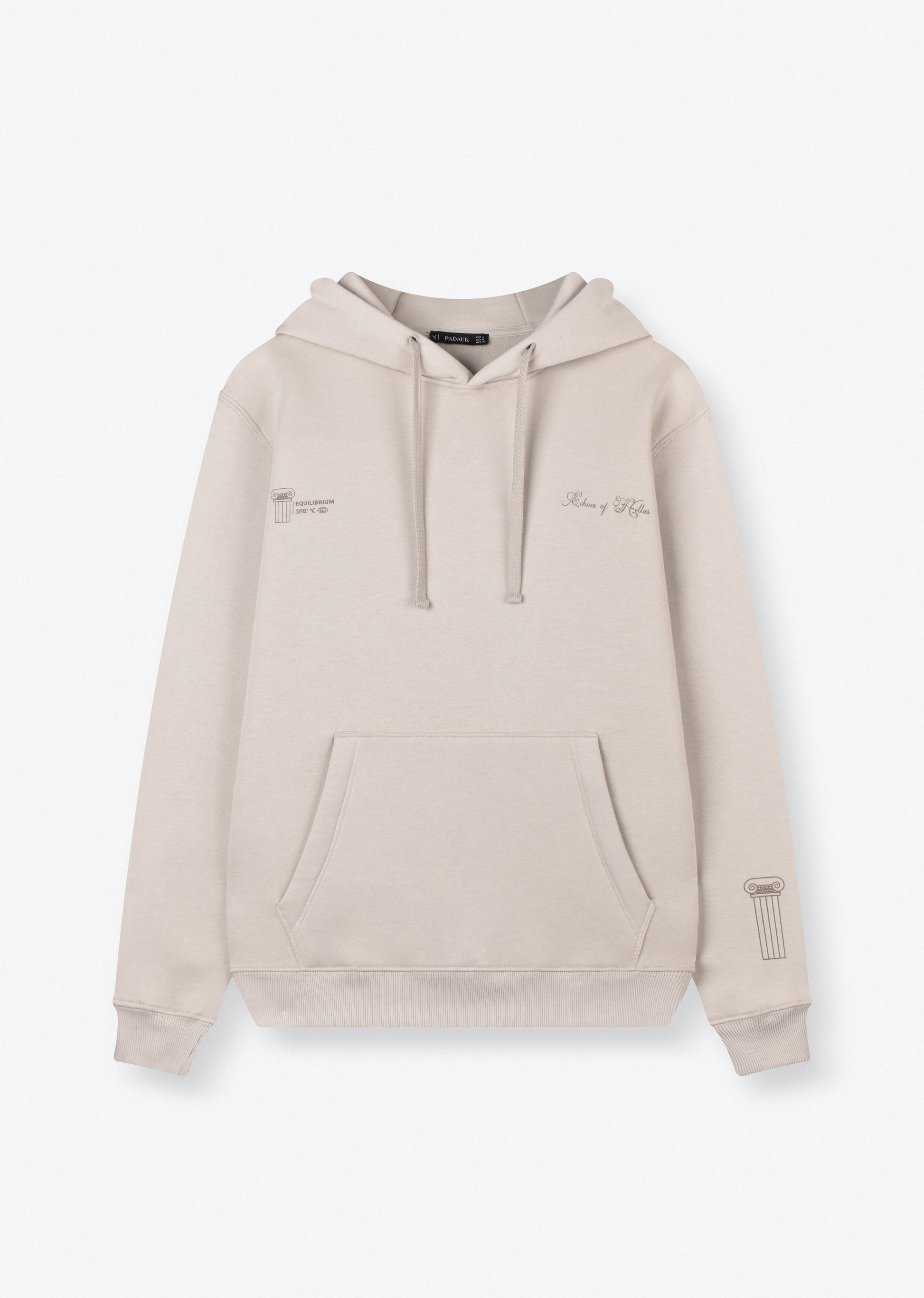 PRINTED PATCH OVERSIZE HOODIE