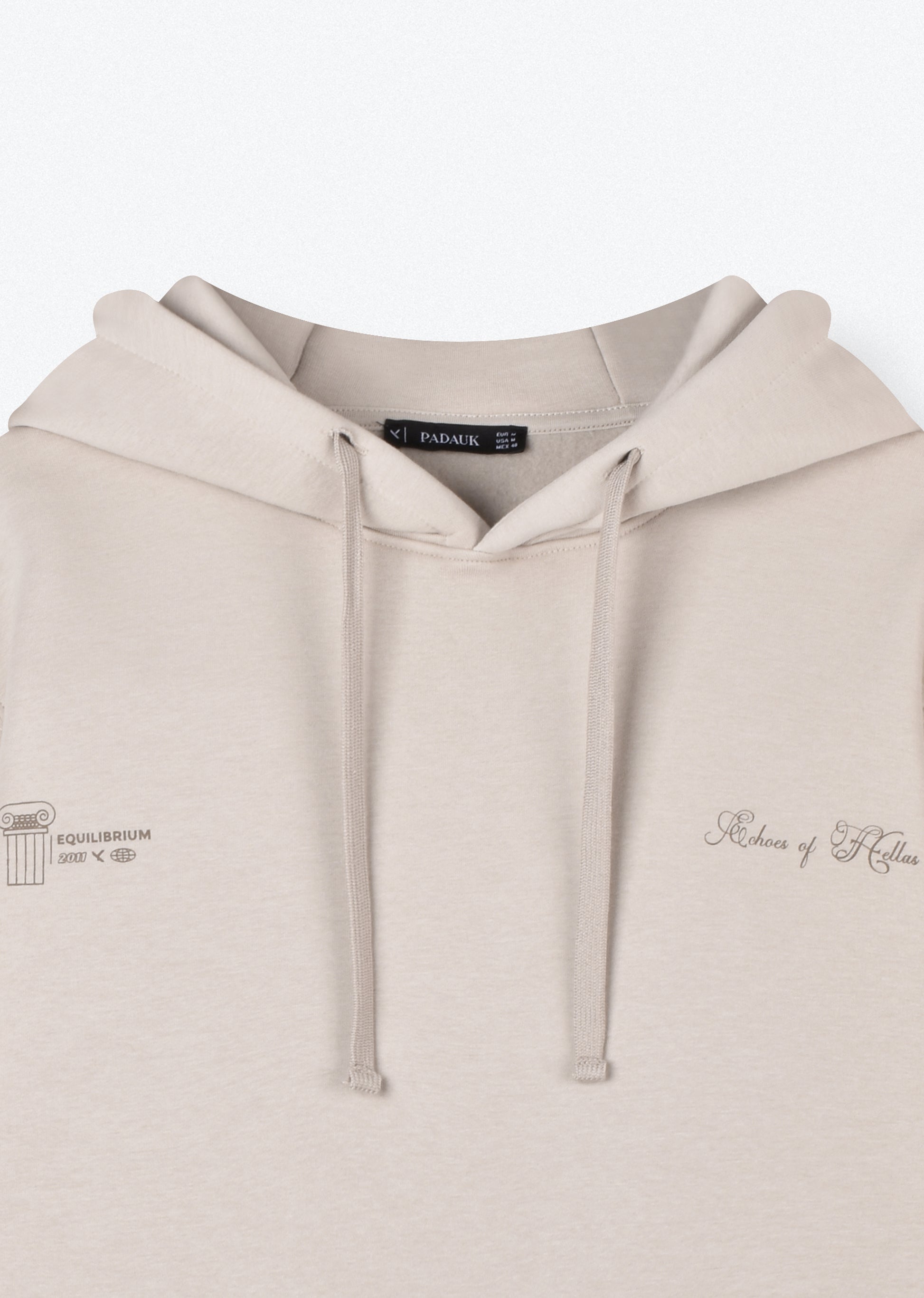 PRINTED PATCH OVERSIZE HOODIE