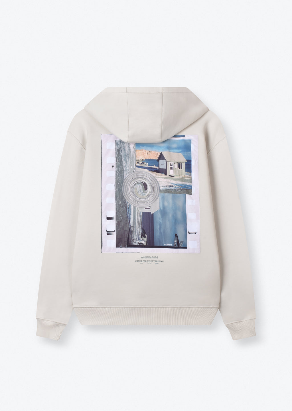 PRINTED PATCH OVERSIZE HOODIE