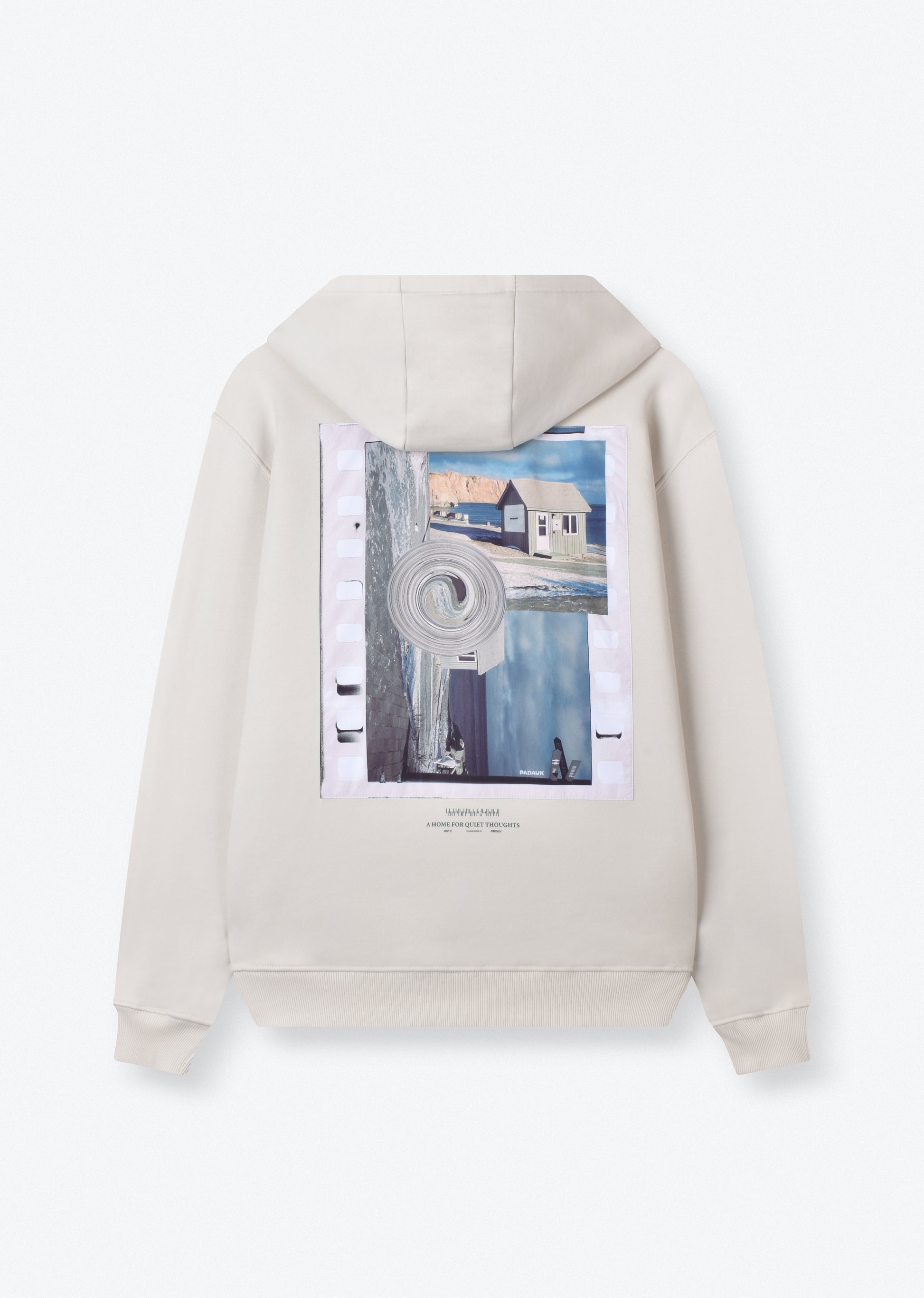 PRINTED PATCH OVERSIZE HOODIE
