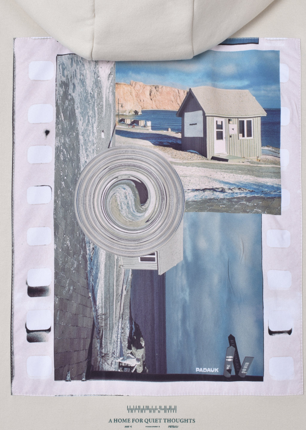 PRINTED PATCH OVERSIZE HOODIE