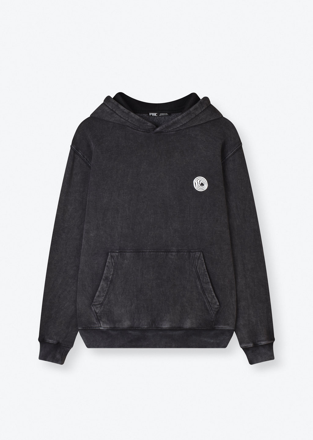 WASHED PRINTED HOODIE