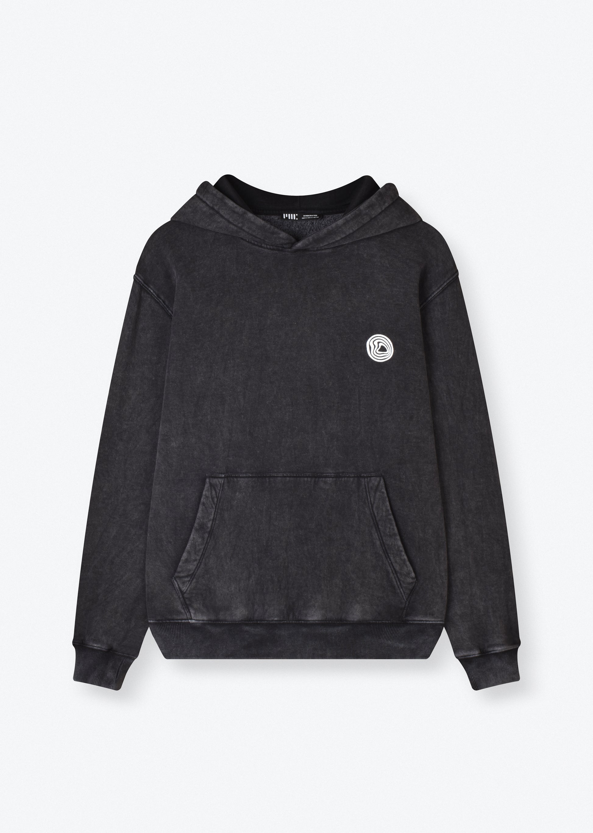 WASHED PRINTED HOODIE