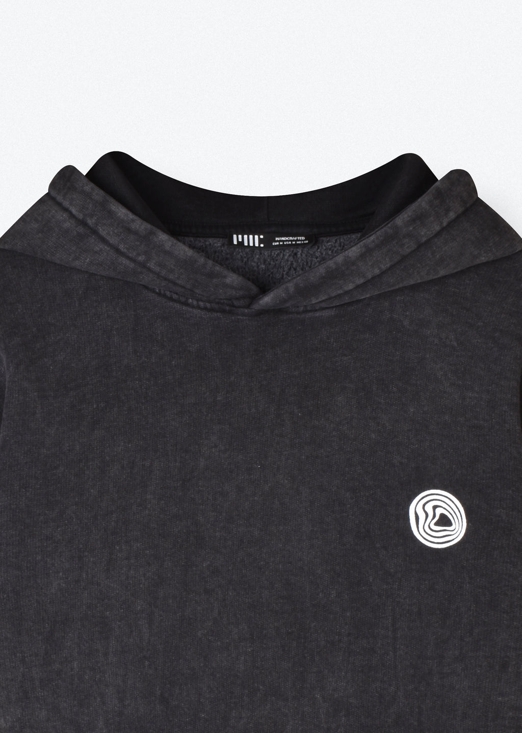 WASHED PRINTED HOODIE