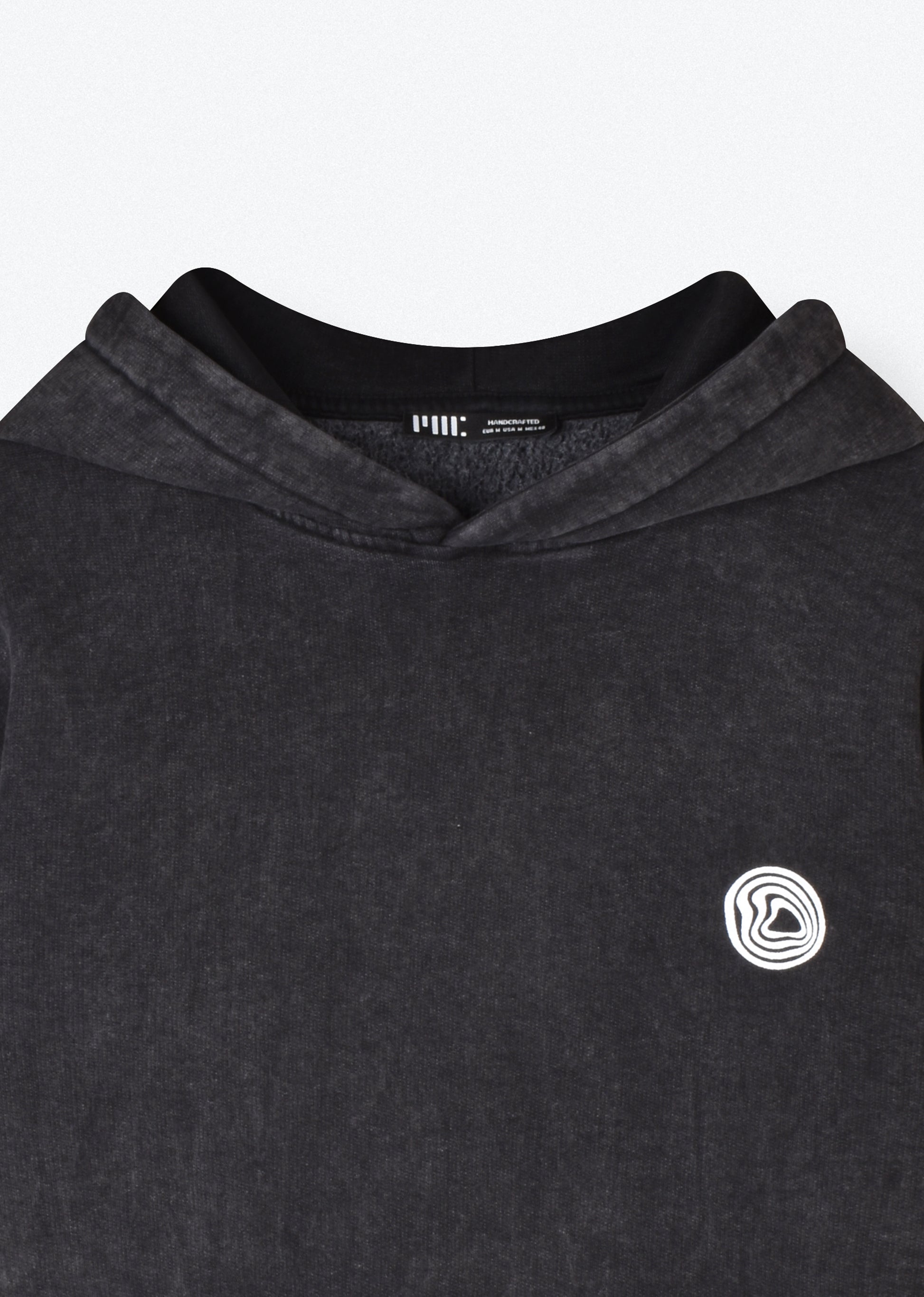 WASHED PRINTED HOODIE