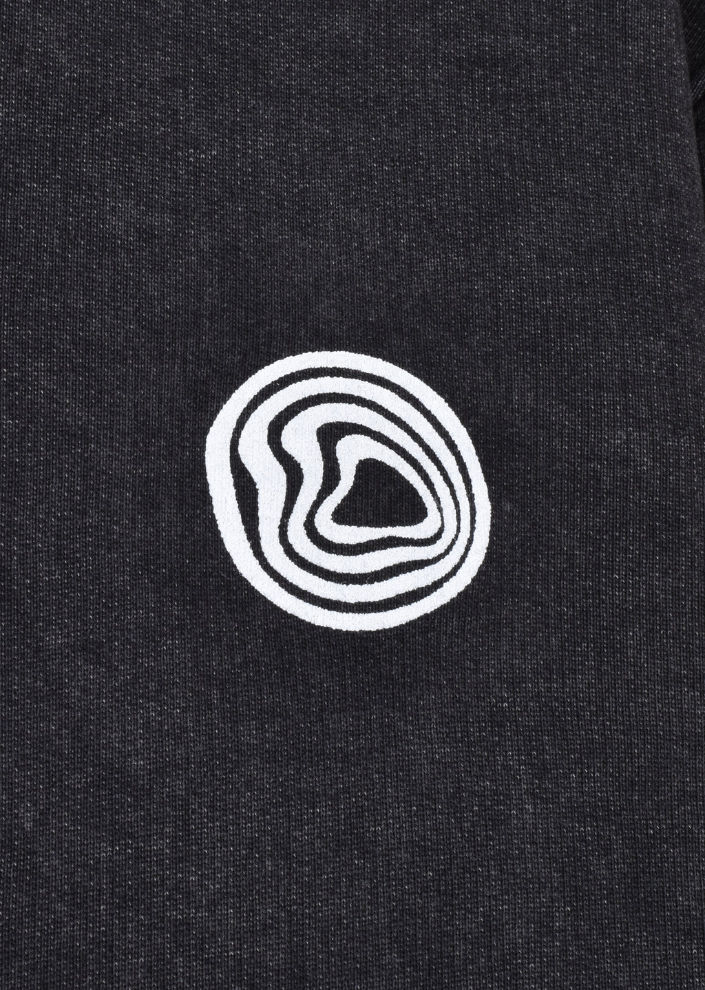 WASHED PRINTED HOODIE