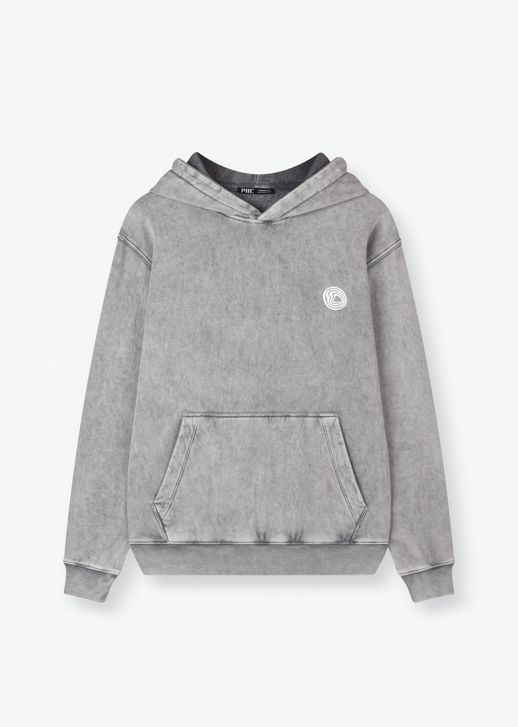 WASHED PRINTED HOODIE