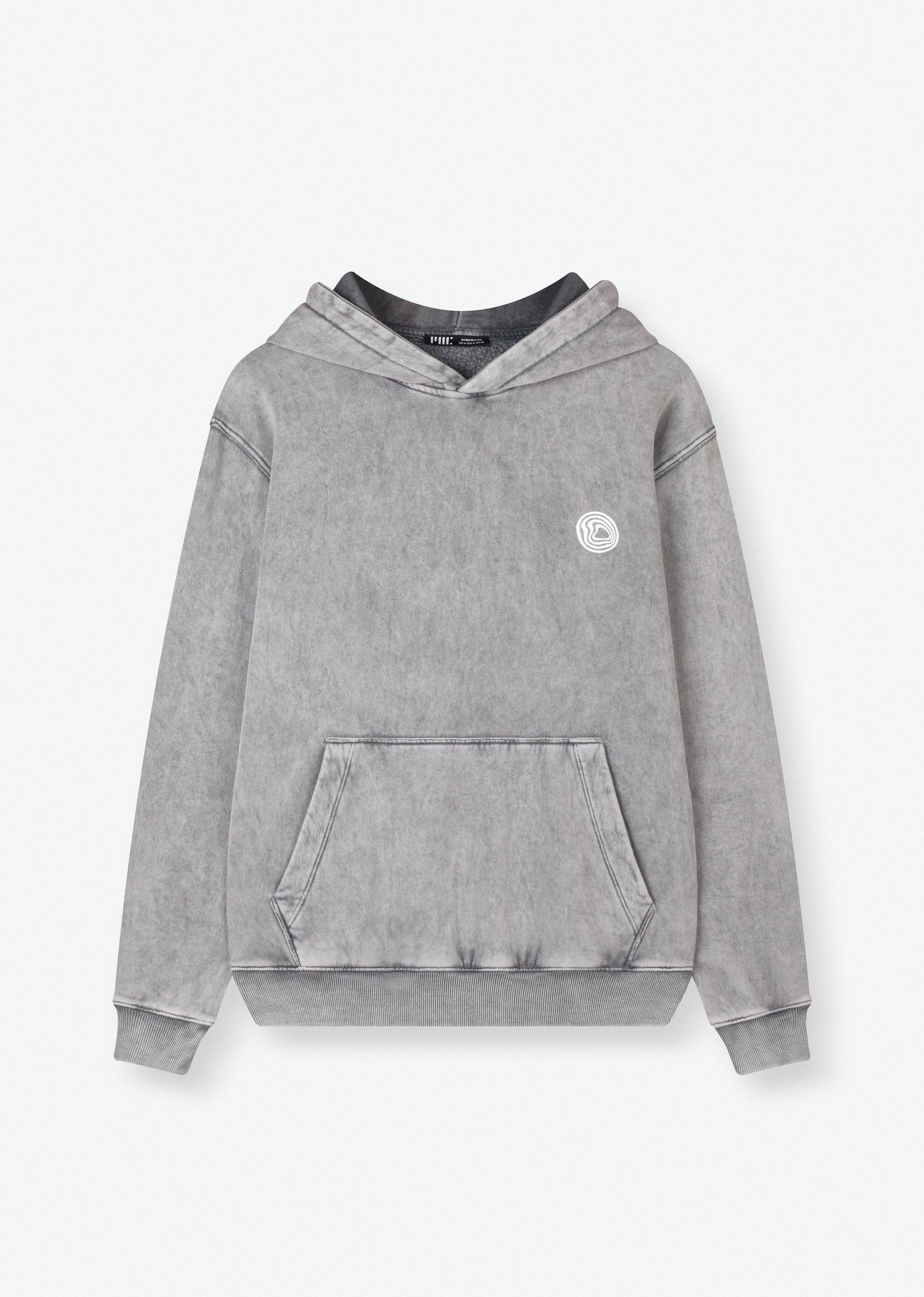 WASHED PRINTED HOODIE