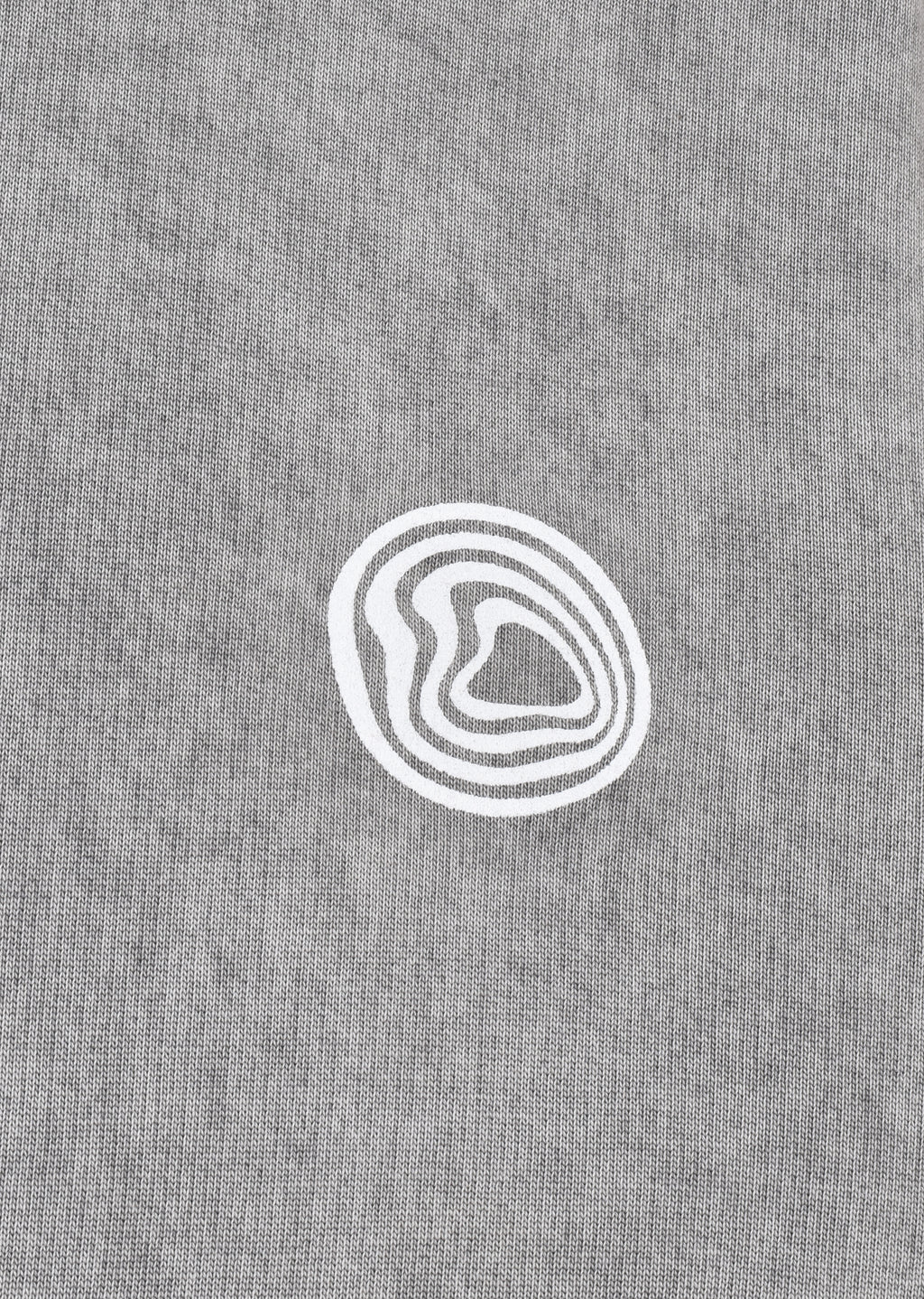 WASHED PRINTED HOODIE