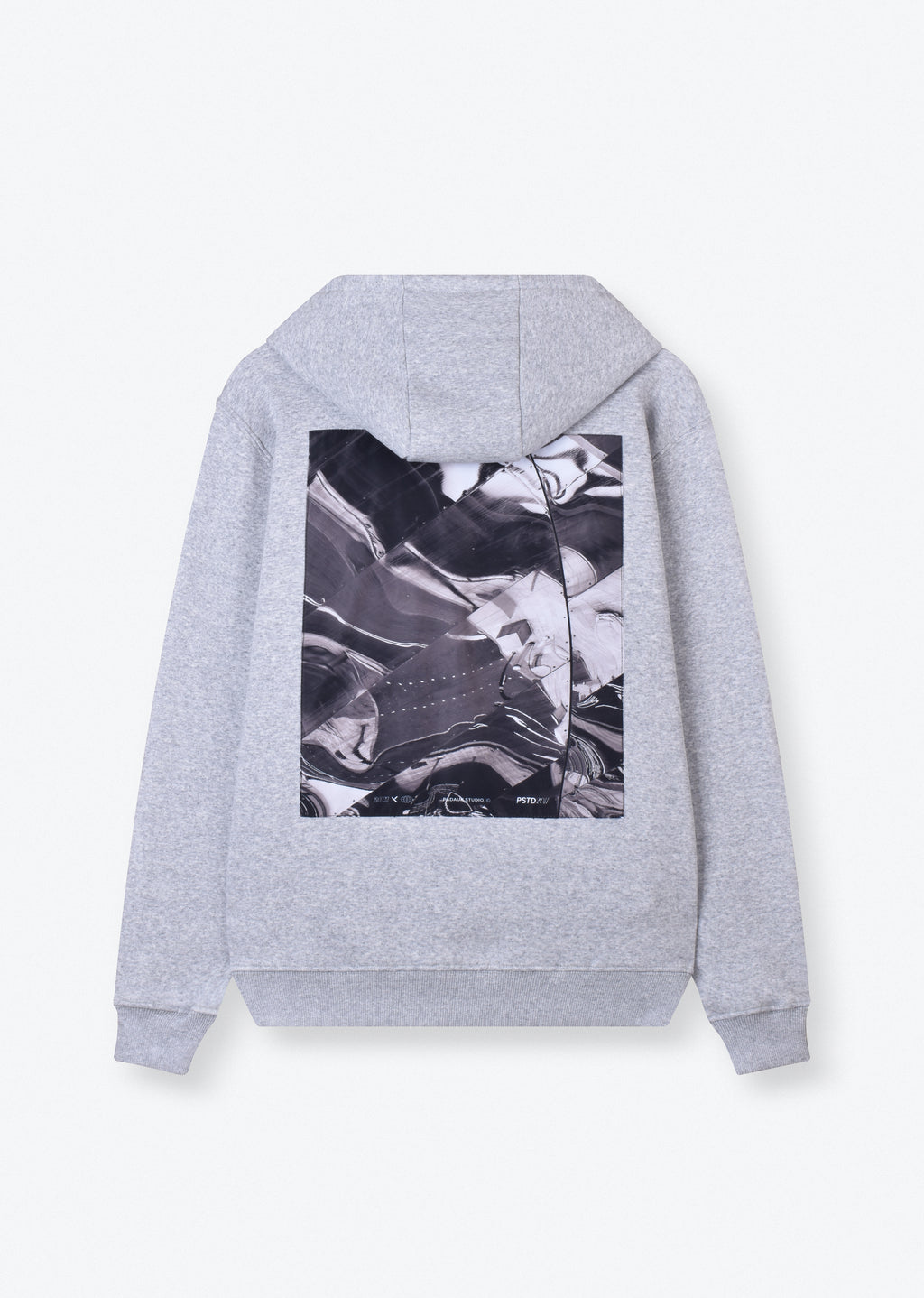 PRINTED PATCH HOODIE