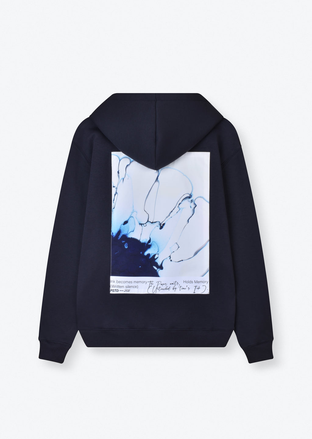 PRINTED PATCH HOODIE