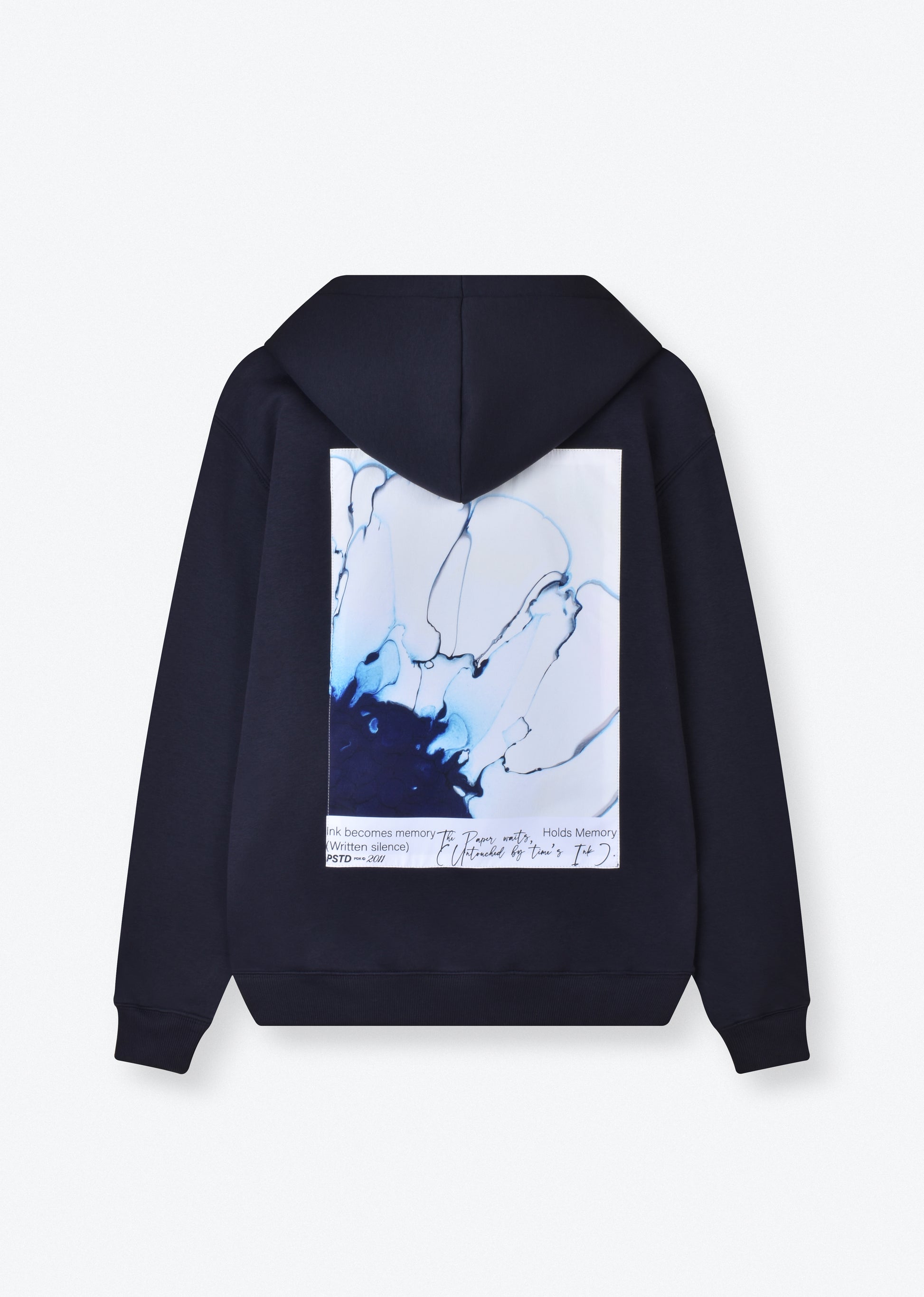 PRINTED PATCH HOODIE