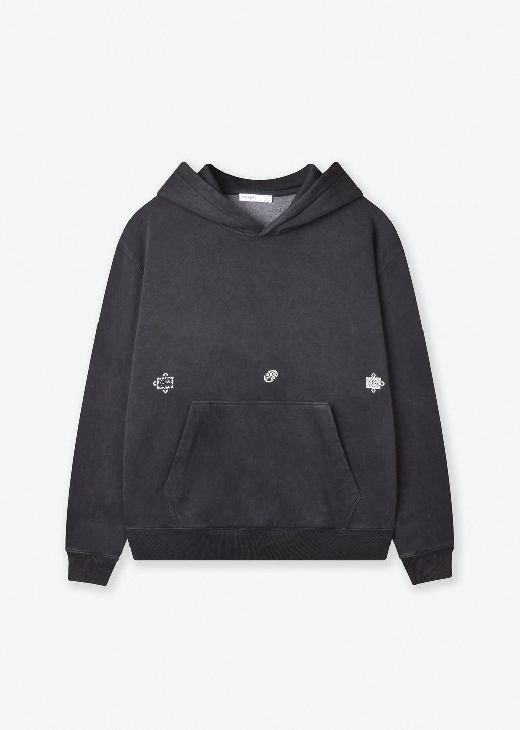 WASHED BOXY-FIT HOODIE