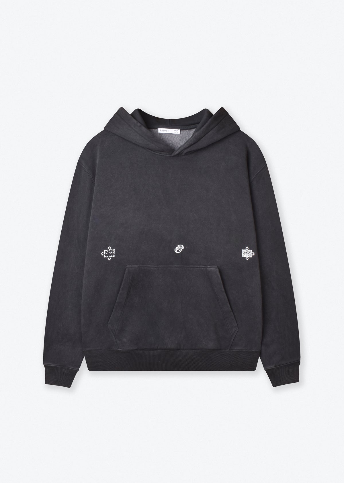 WASHED BOXY-FIT HOODIE