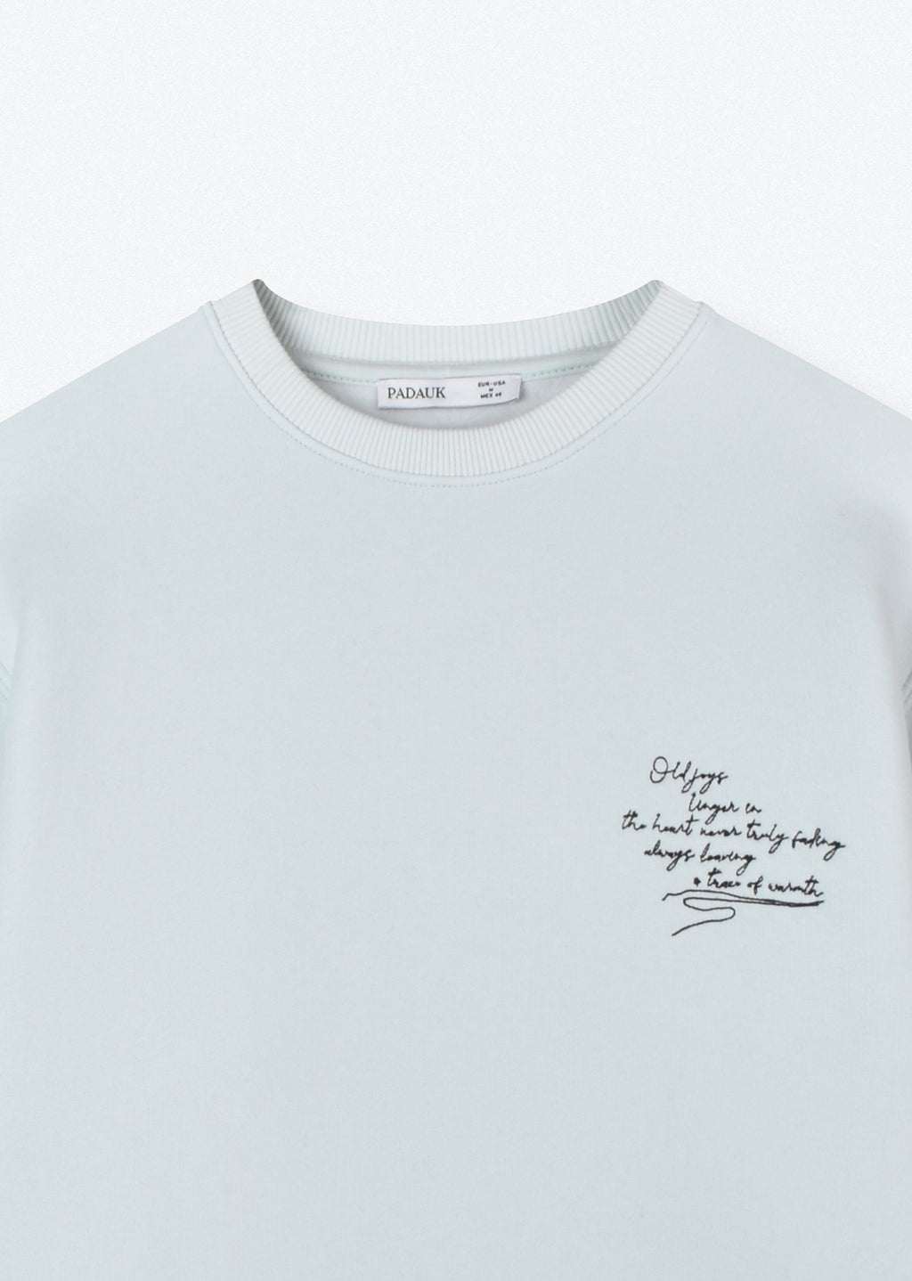 EMBROIDERED OVERSIZE SWEATSHIRT