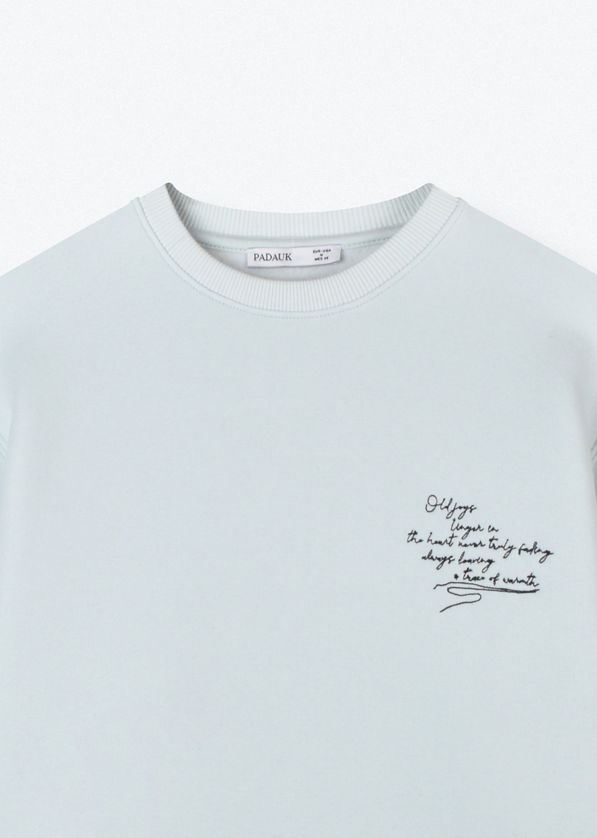 EMBROIDERED OVERSIZE SWEATSHIRT