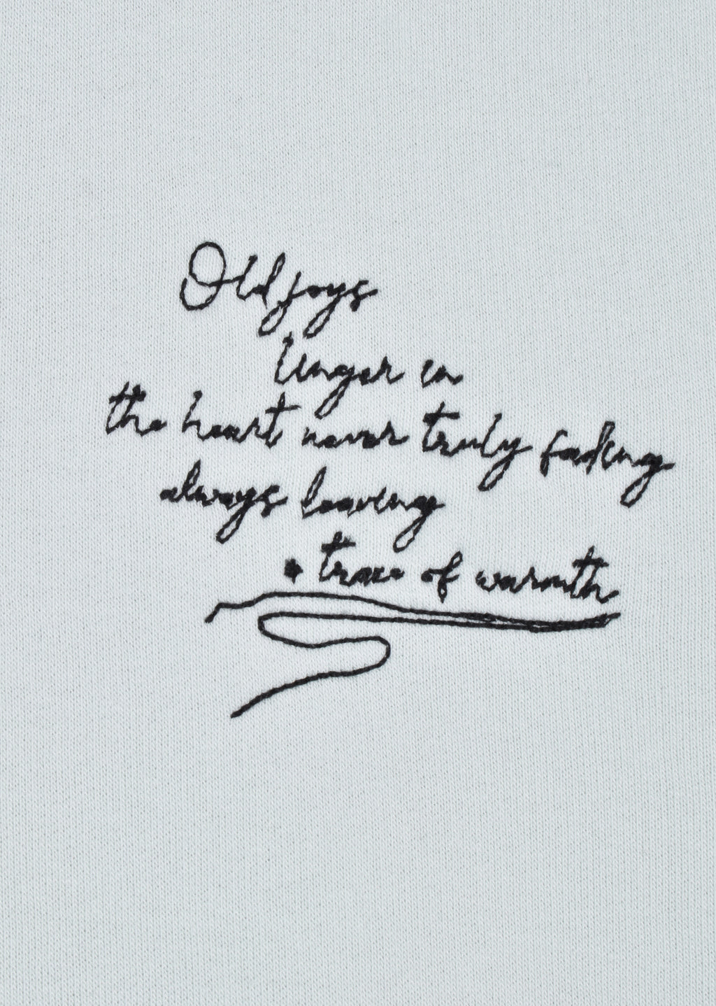 EMBROIDERED OVERSIZE SWEATSHIRT