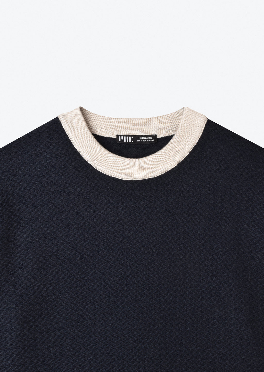 TEXTURED KNIT T-SHIRT