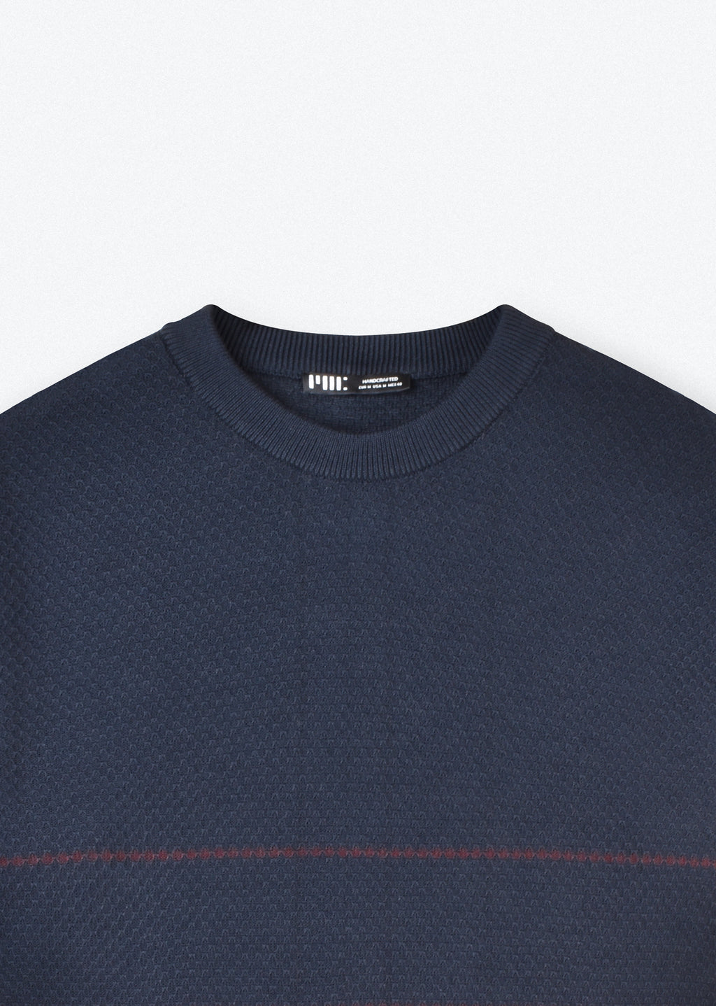 STRIPED KNIT T-SHIRT