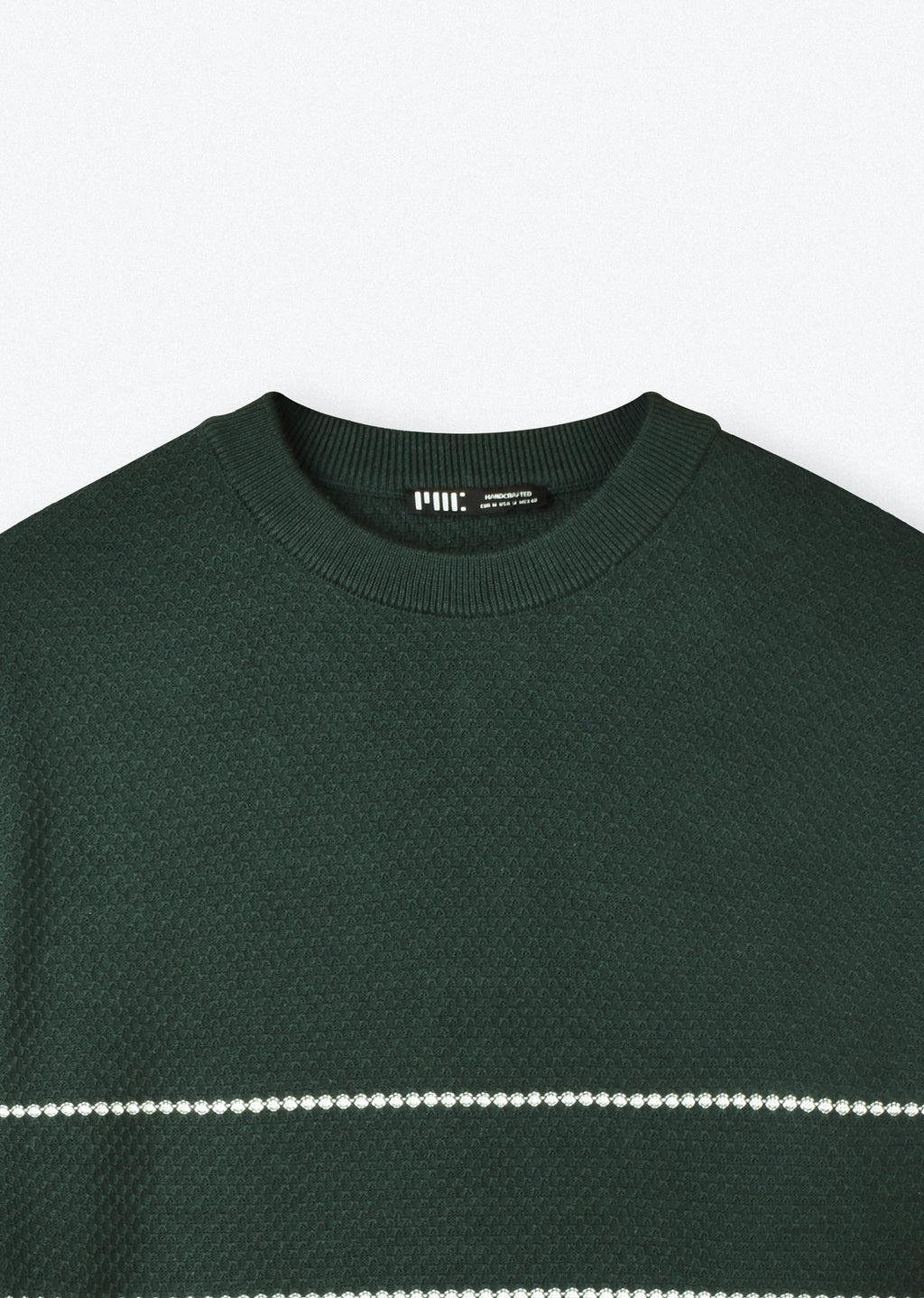 STRIPED KNIT T-SHIRT