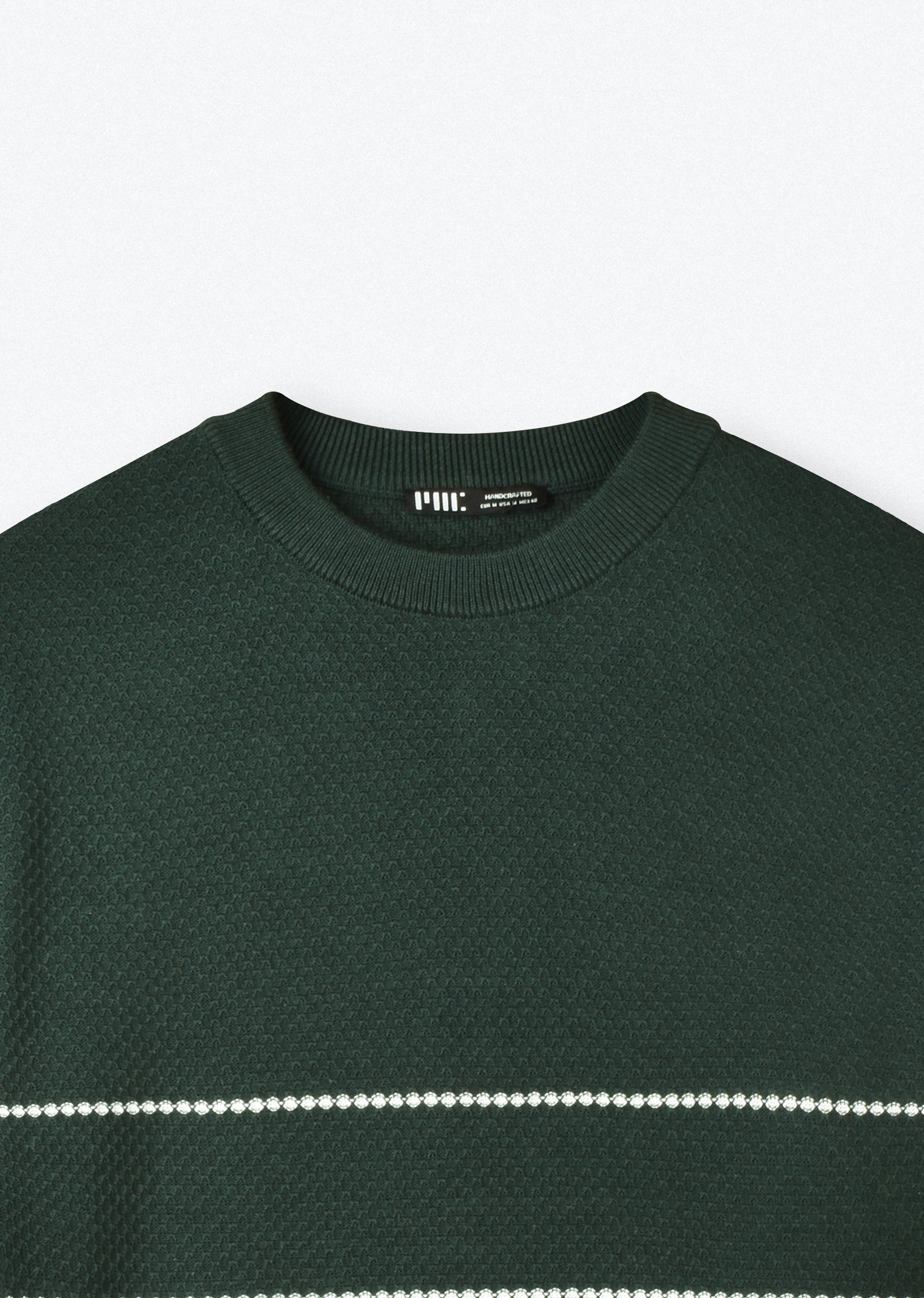 STRIPED KNIT T-SHIRT