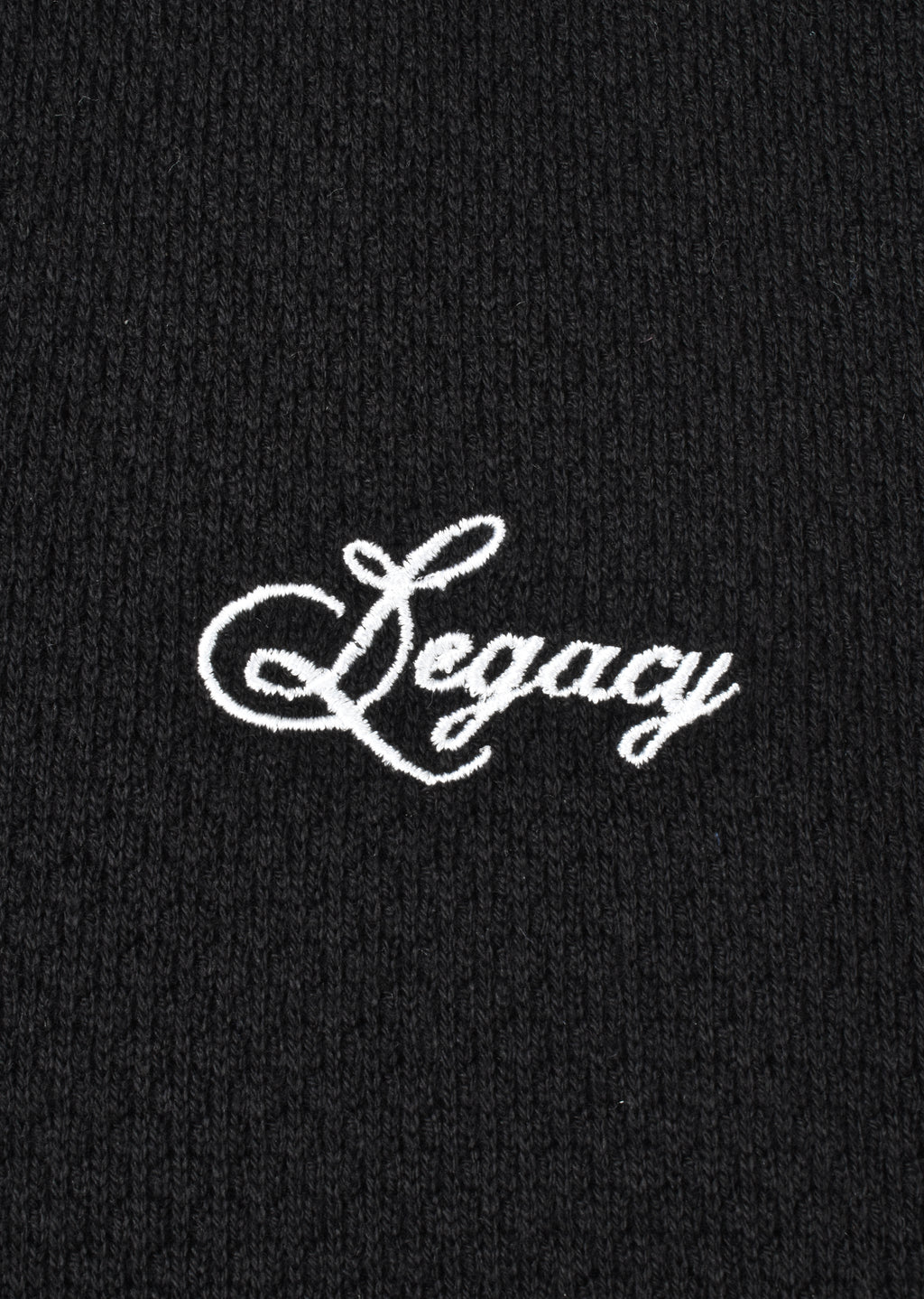 EMBROIDERED KNIT POLO SHIRT