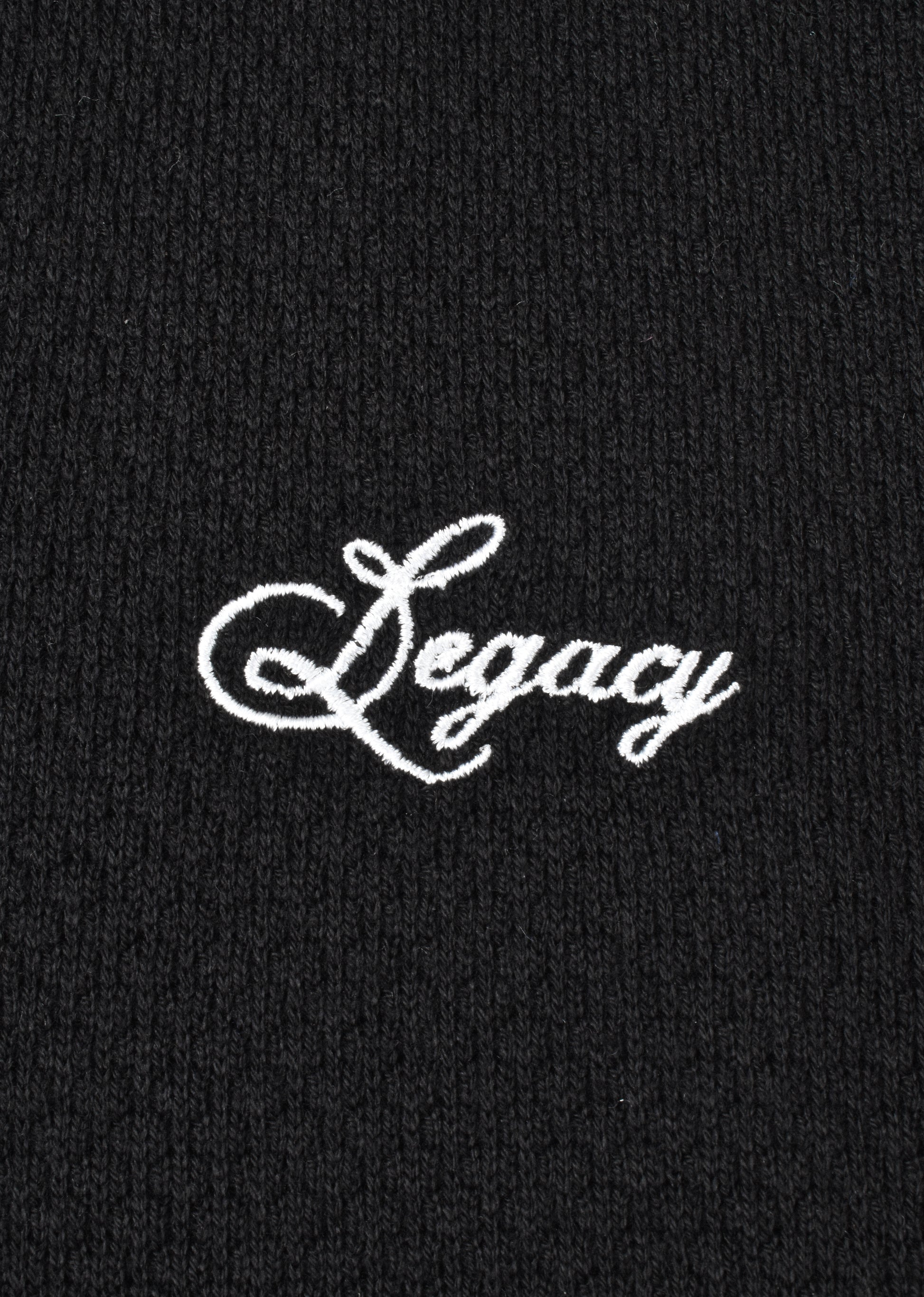 EMBROIDERED KNIT POLO SHIRT